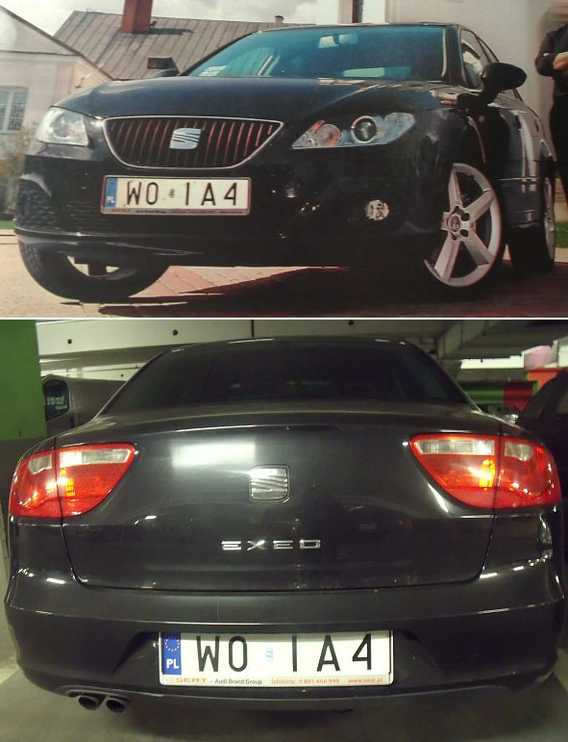 Fajny numer, blacha W0 IA4