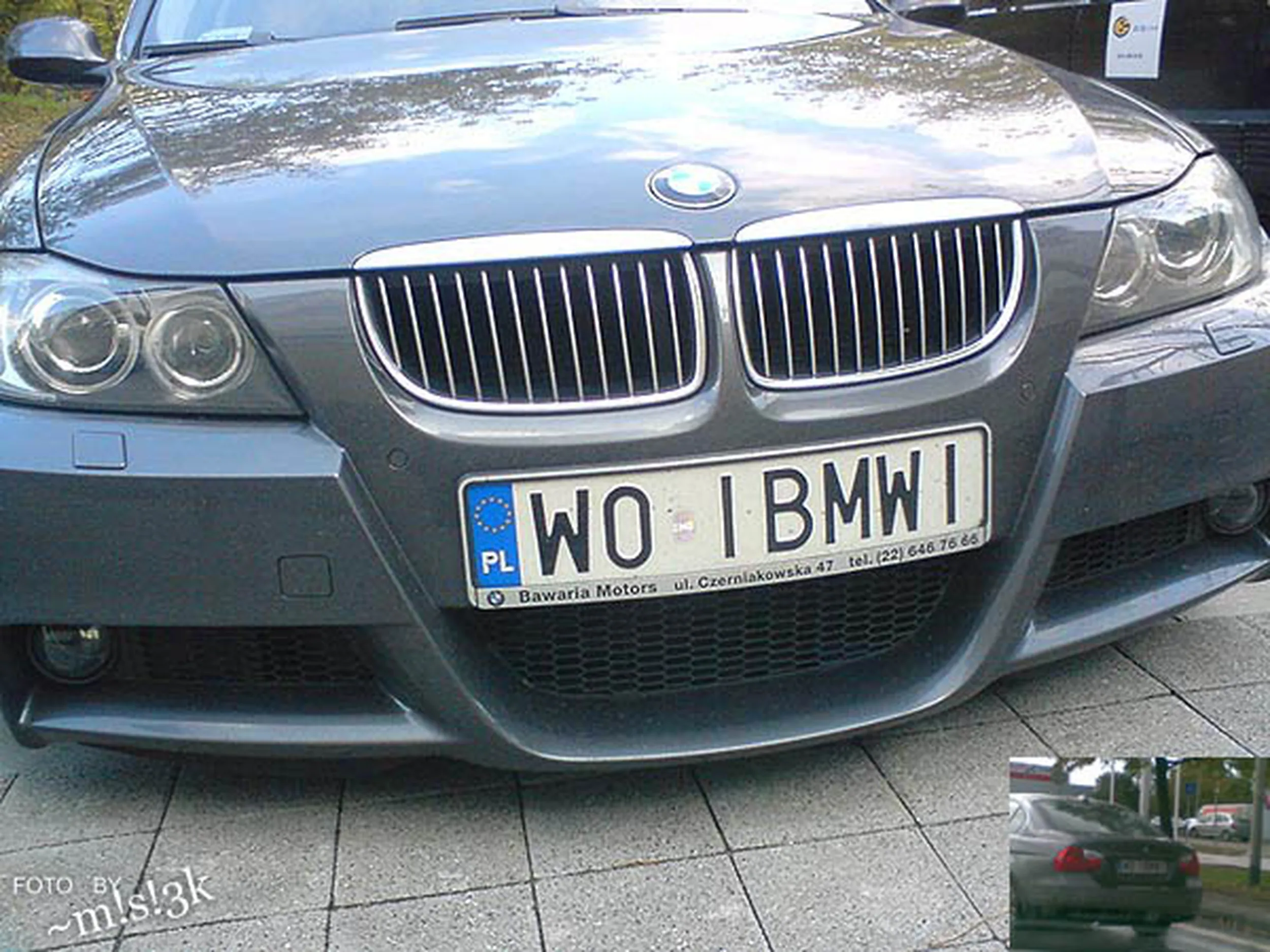 Fajny numer, blacha W0 IBMWI