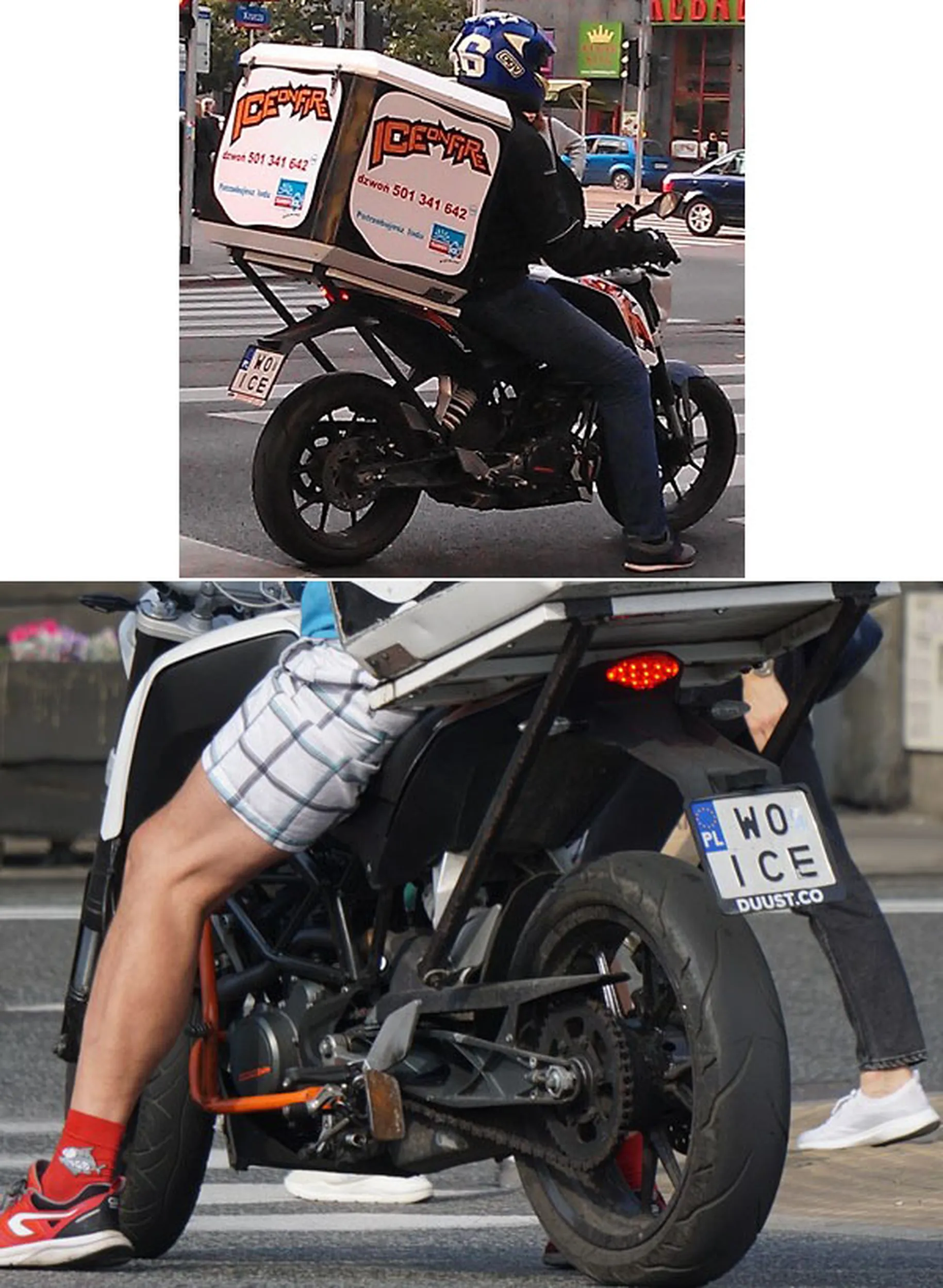 Fajny numer, blacha W0 ICE