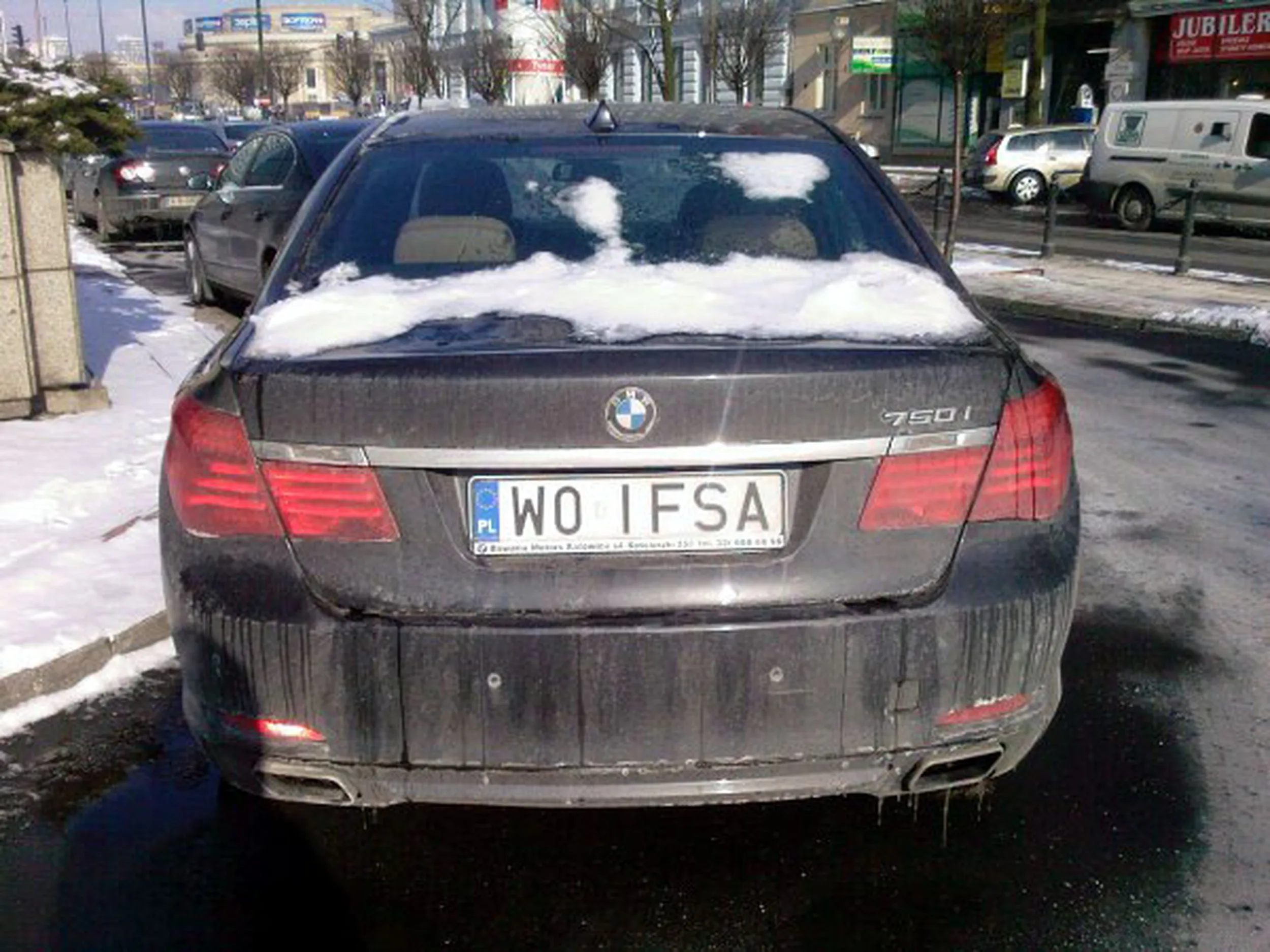 Fajny numer, blacha W0 IFSA