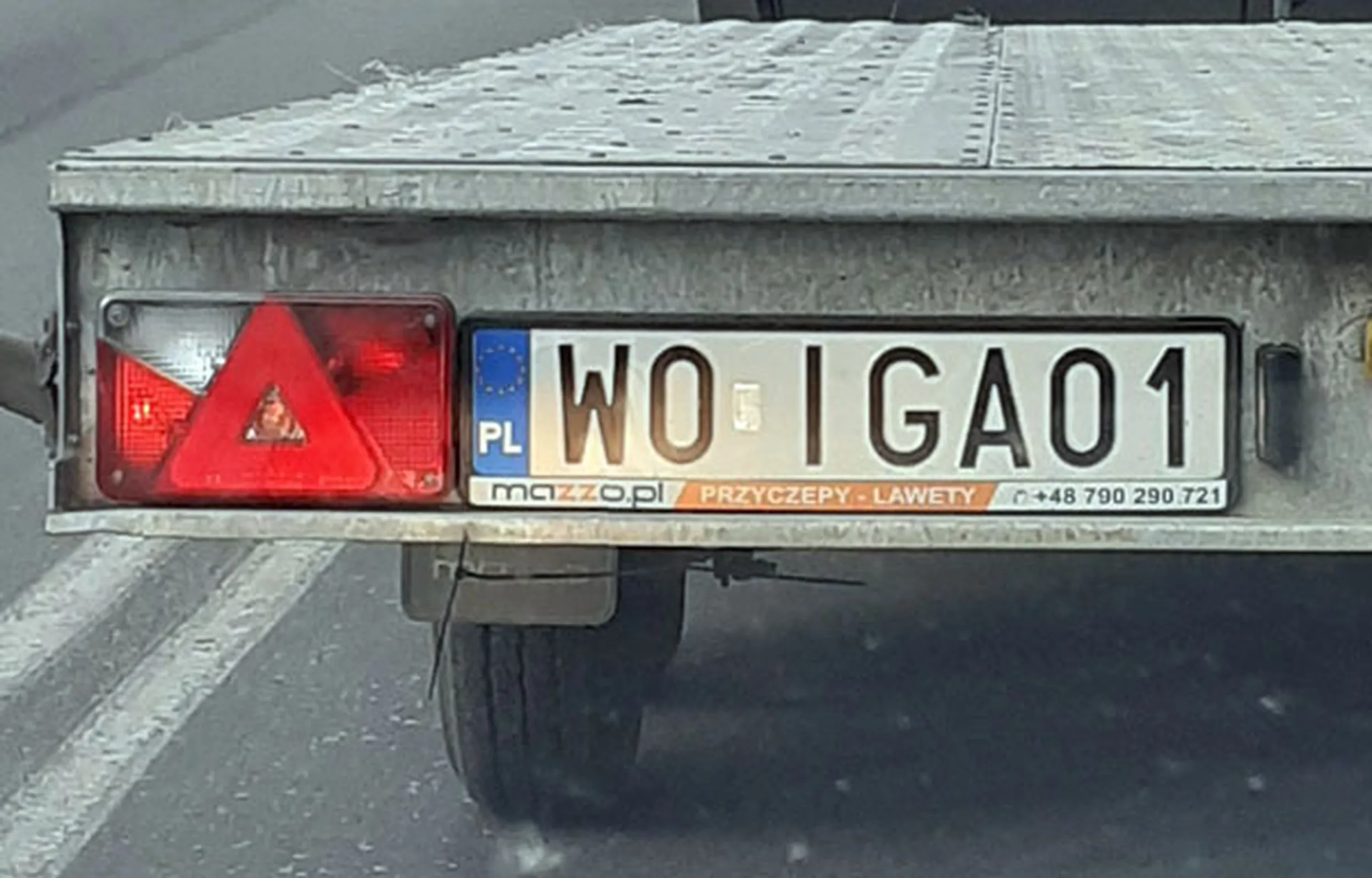 Fajny numer, blacha W0 IGA01