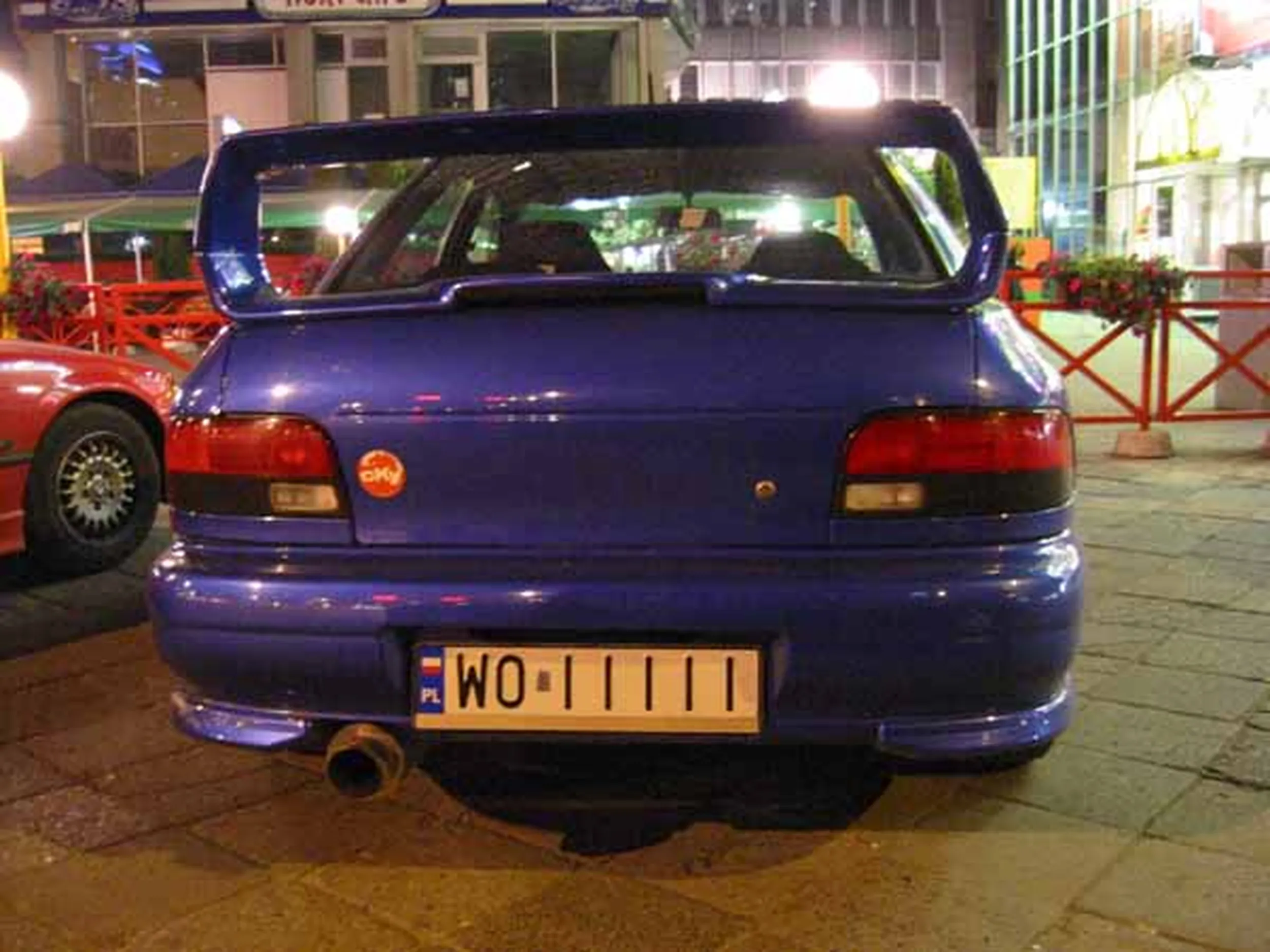 Fajny numer, blacha W0 IIIII