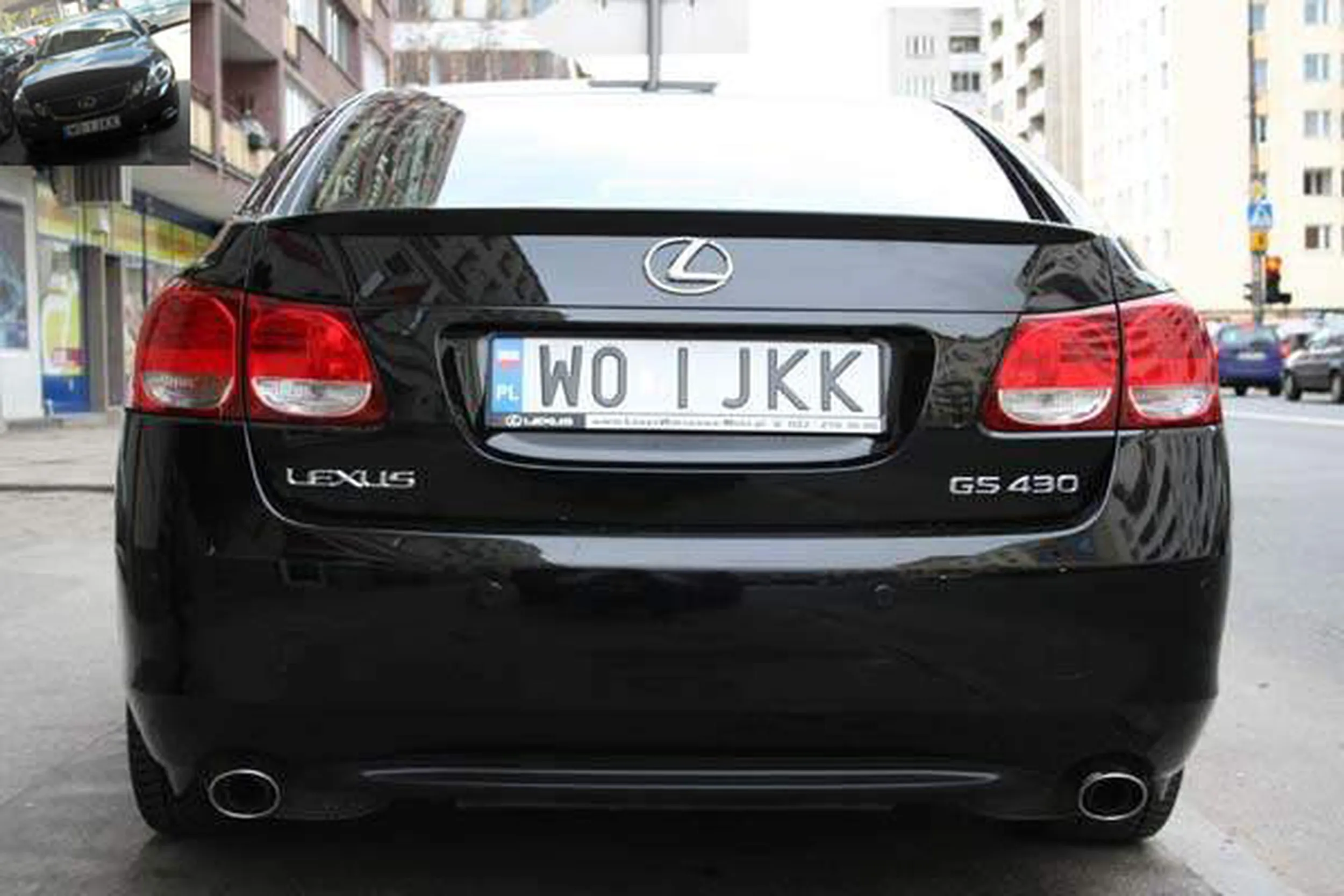 Fajny numer, blacha W0 IJKK