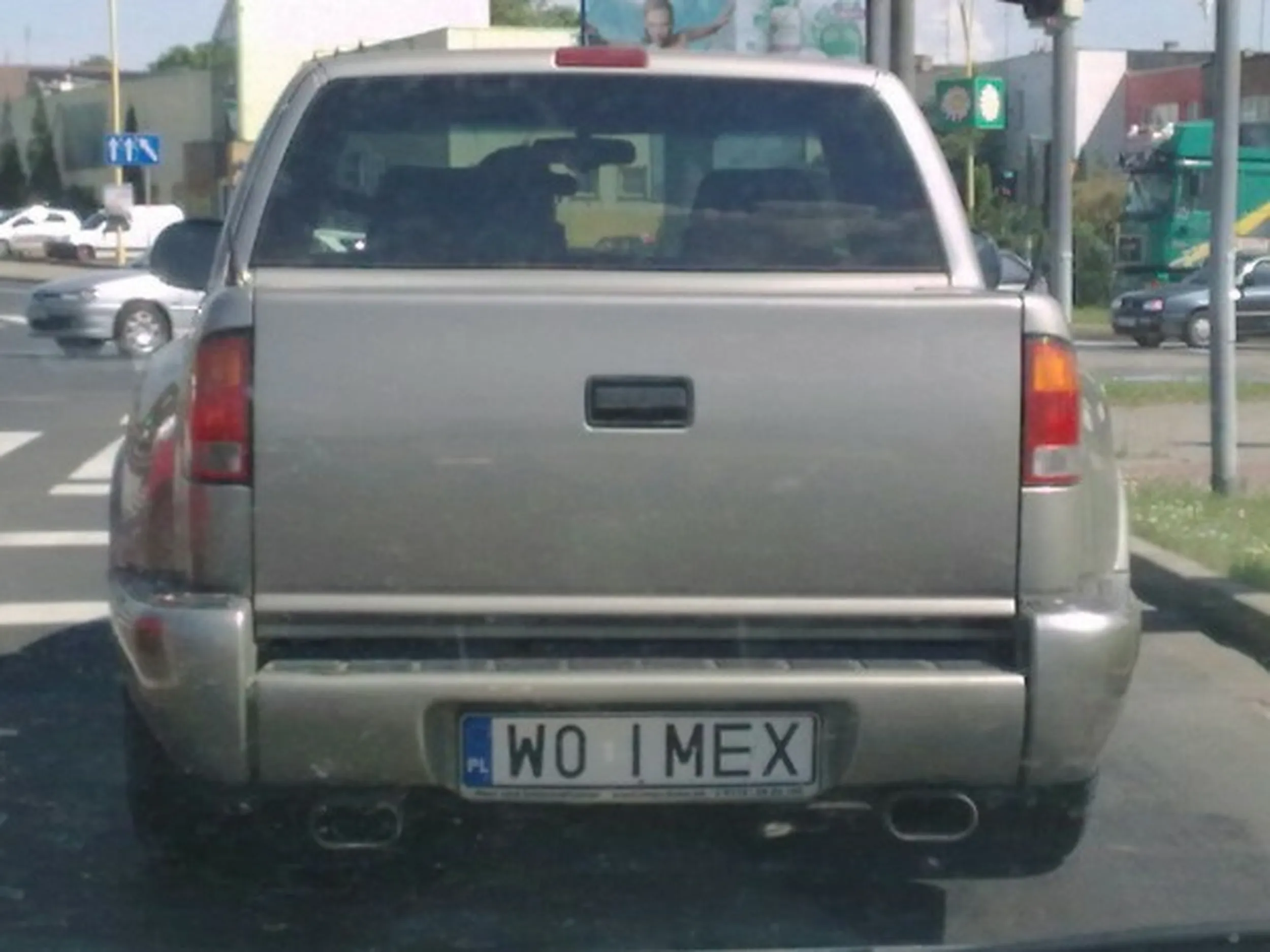 Fajny numer, blacha W0 IMEX