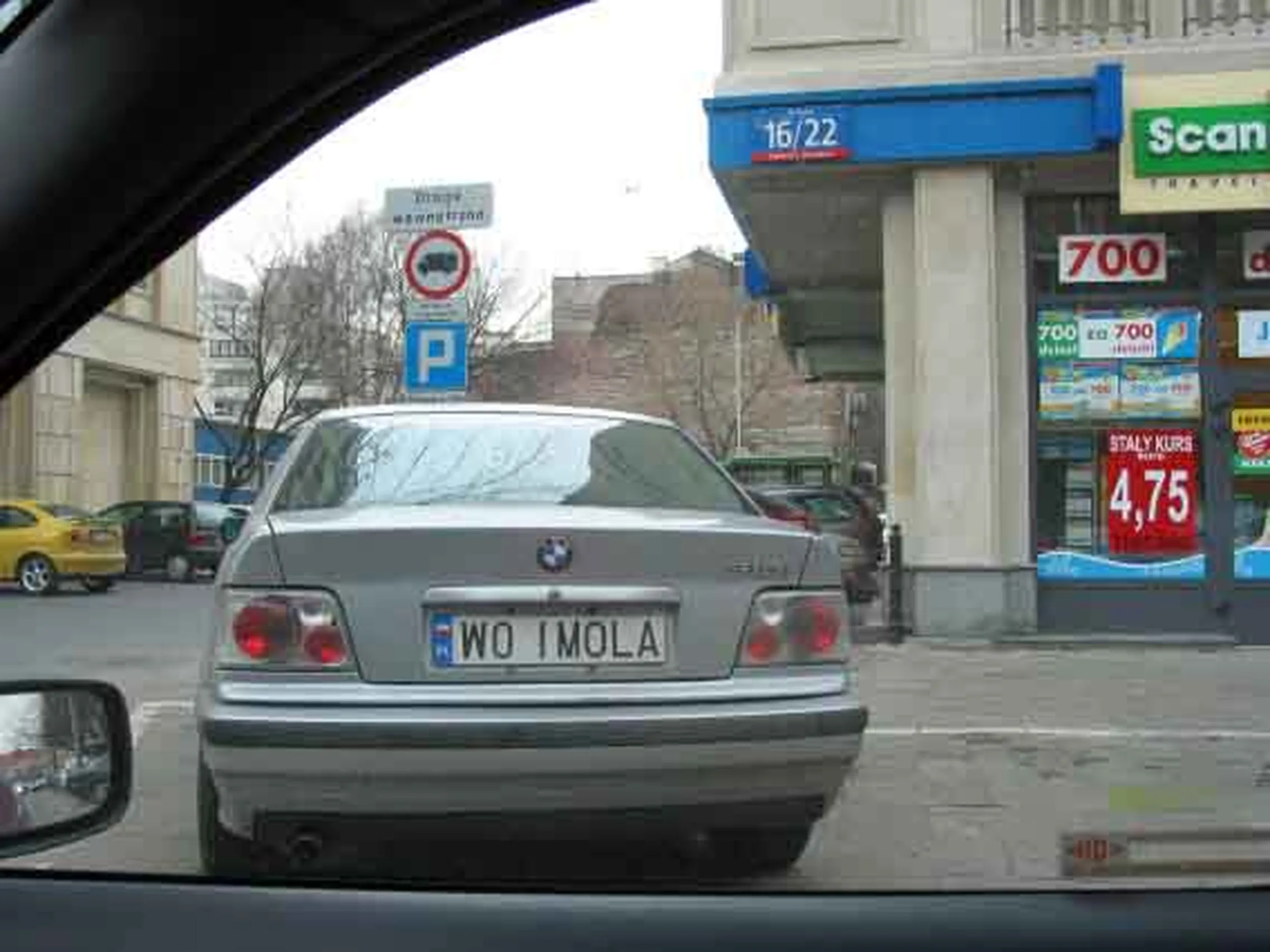 Fajny numer, blacha W0 IMOLA