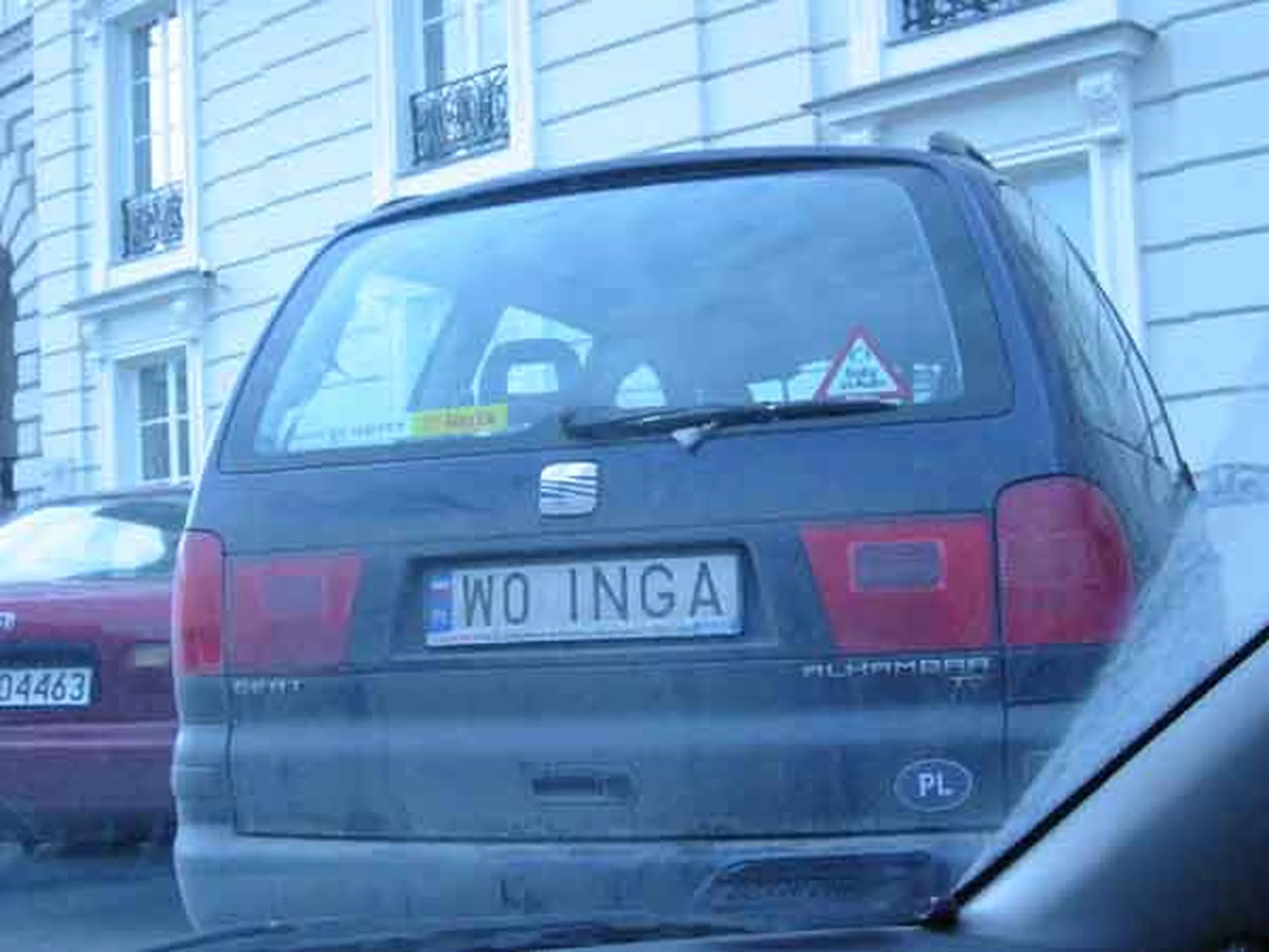 Fajny numer, blacha W0 INGA