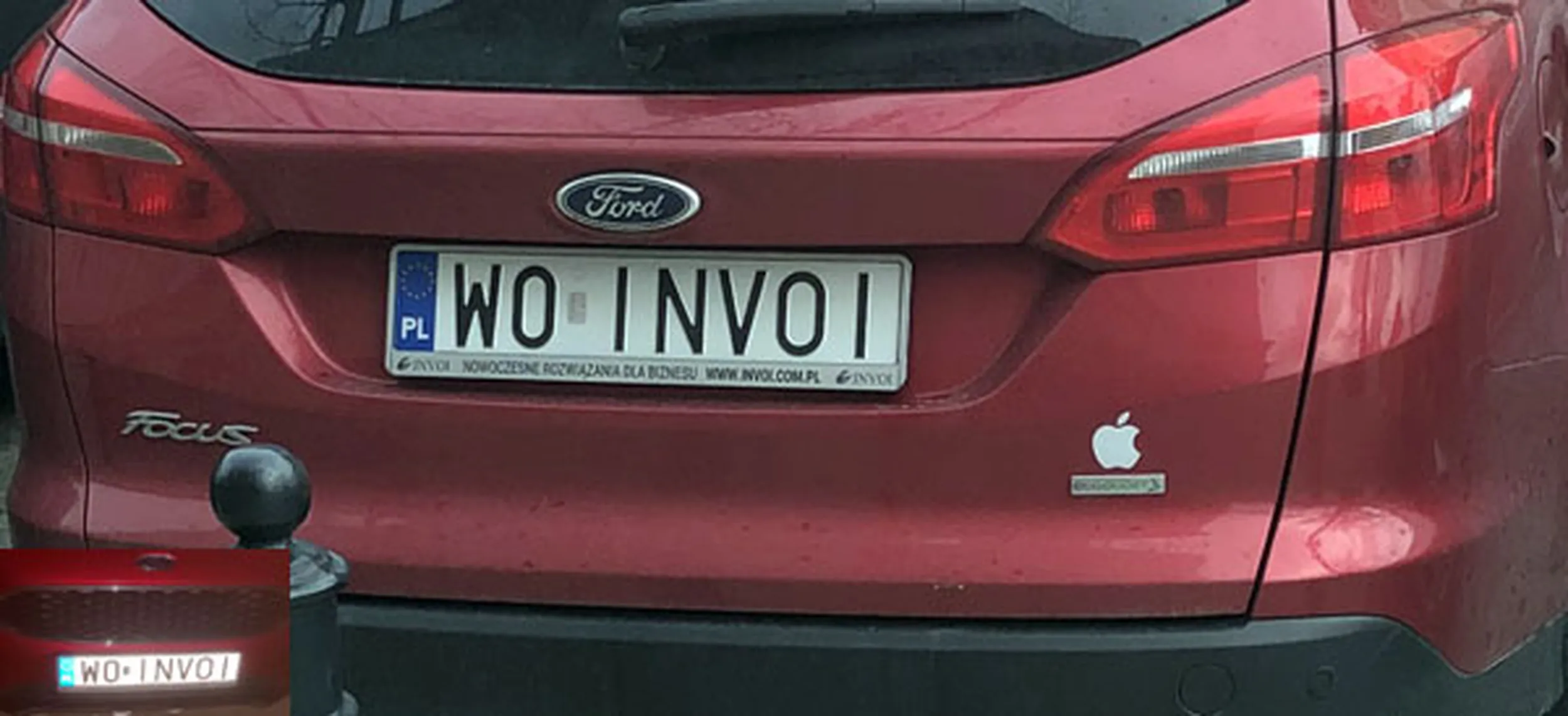 Fajny numer, blacha W0 INVOI