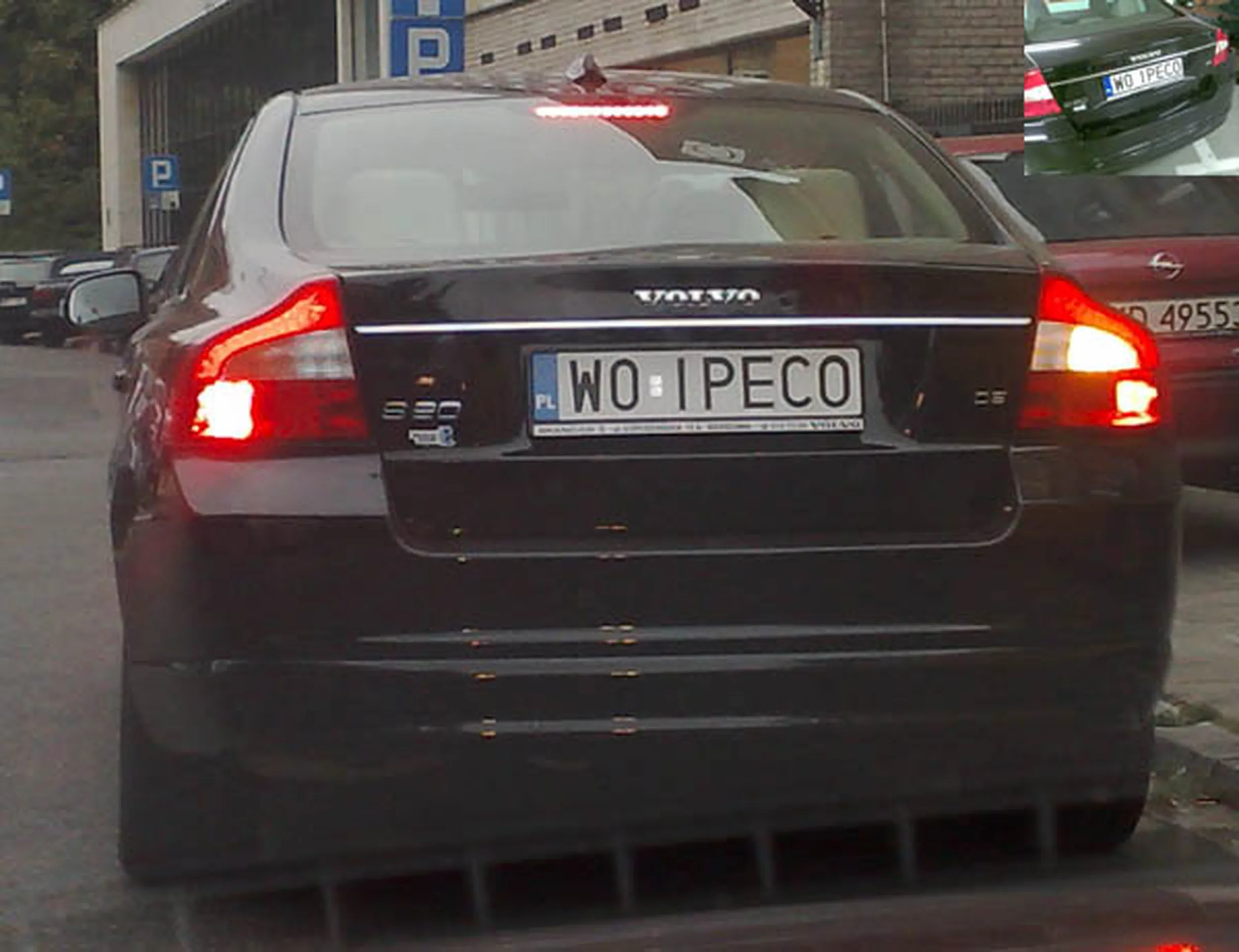 Fajny numer, blacha W0 IPECO