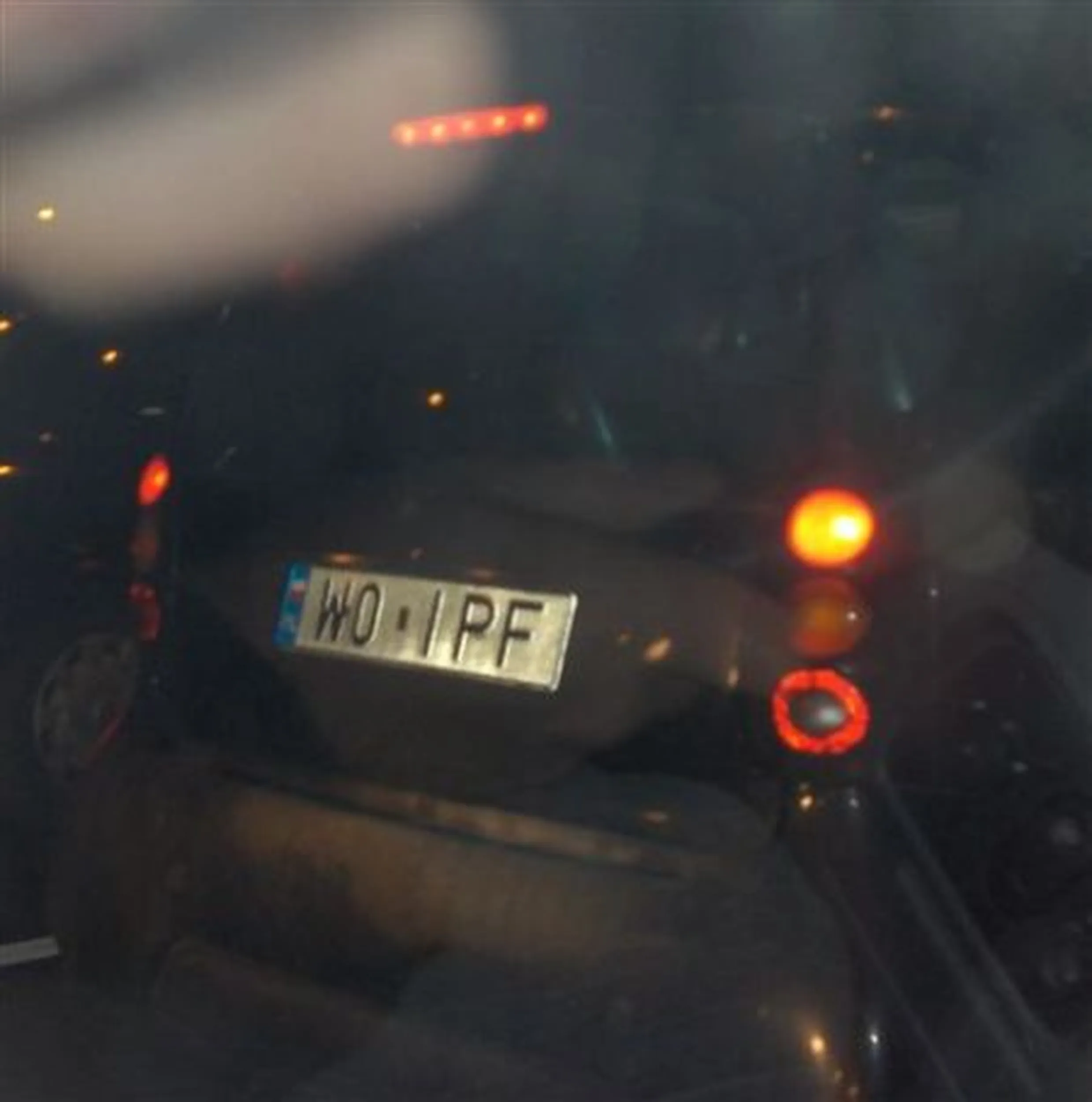 Fajny numer, blacha W0 IPF