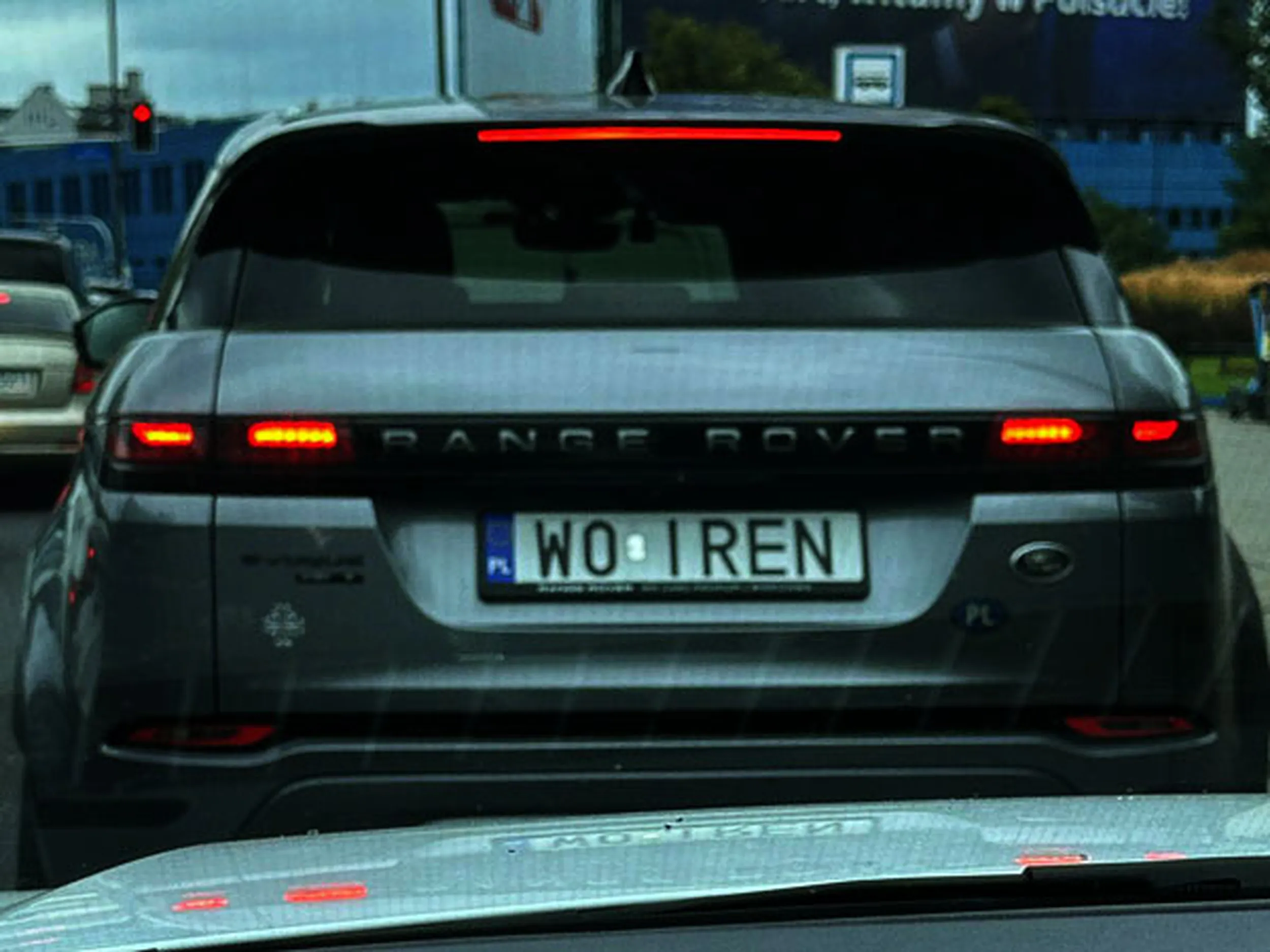 Fajny numer, blacha W0 IREN