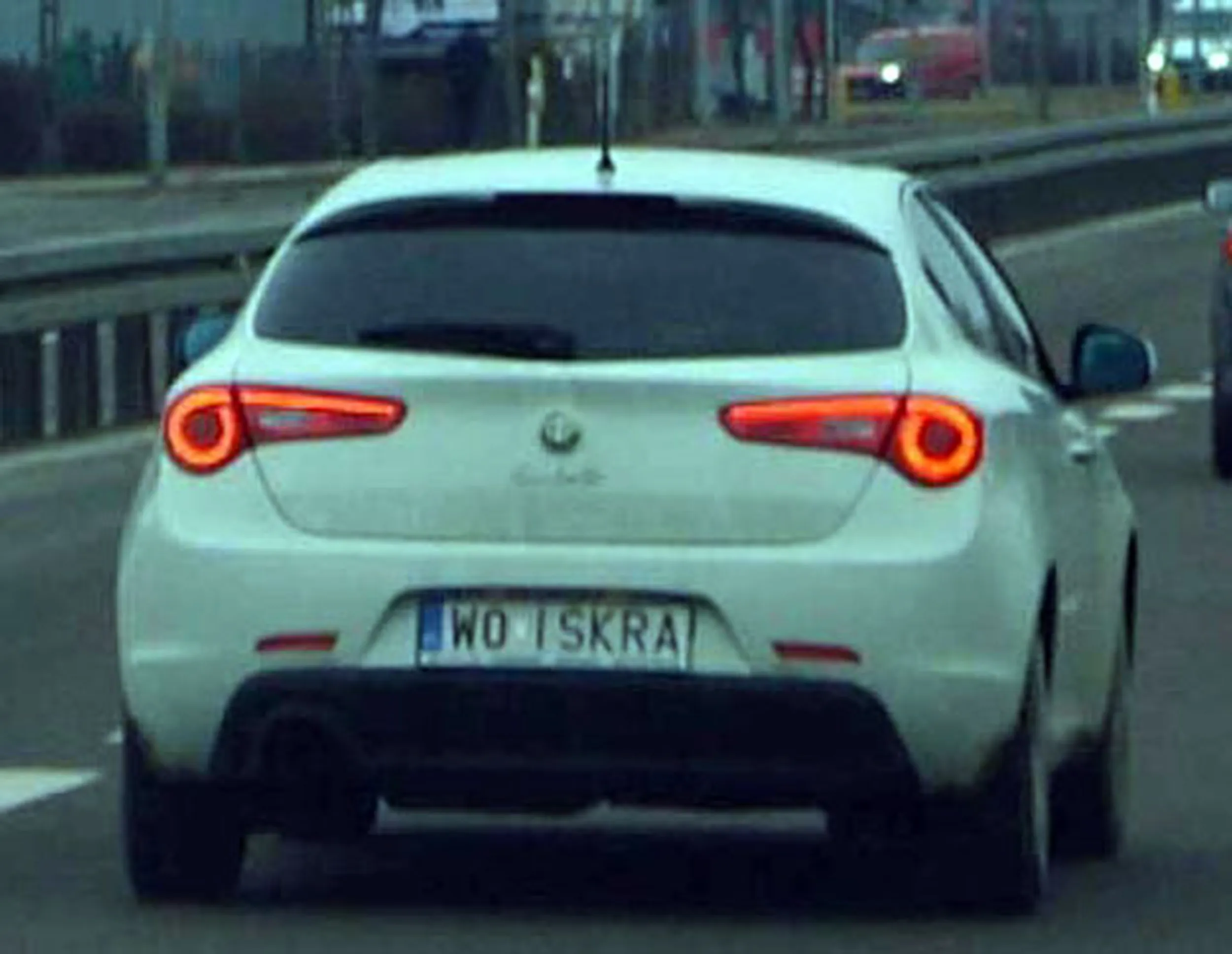 Fajny numer, blacha W0 ISKRA