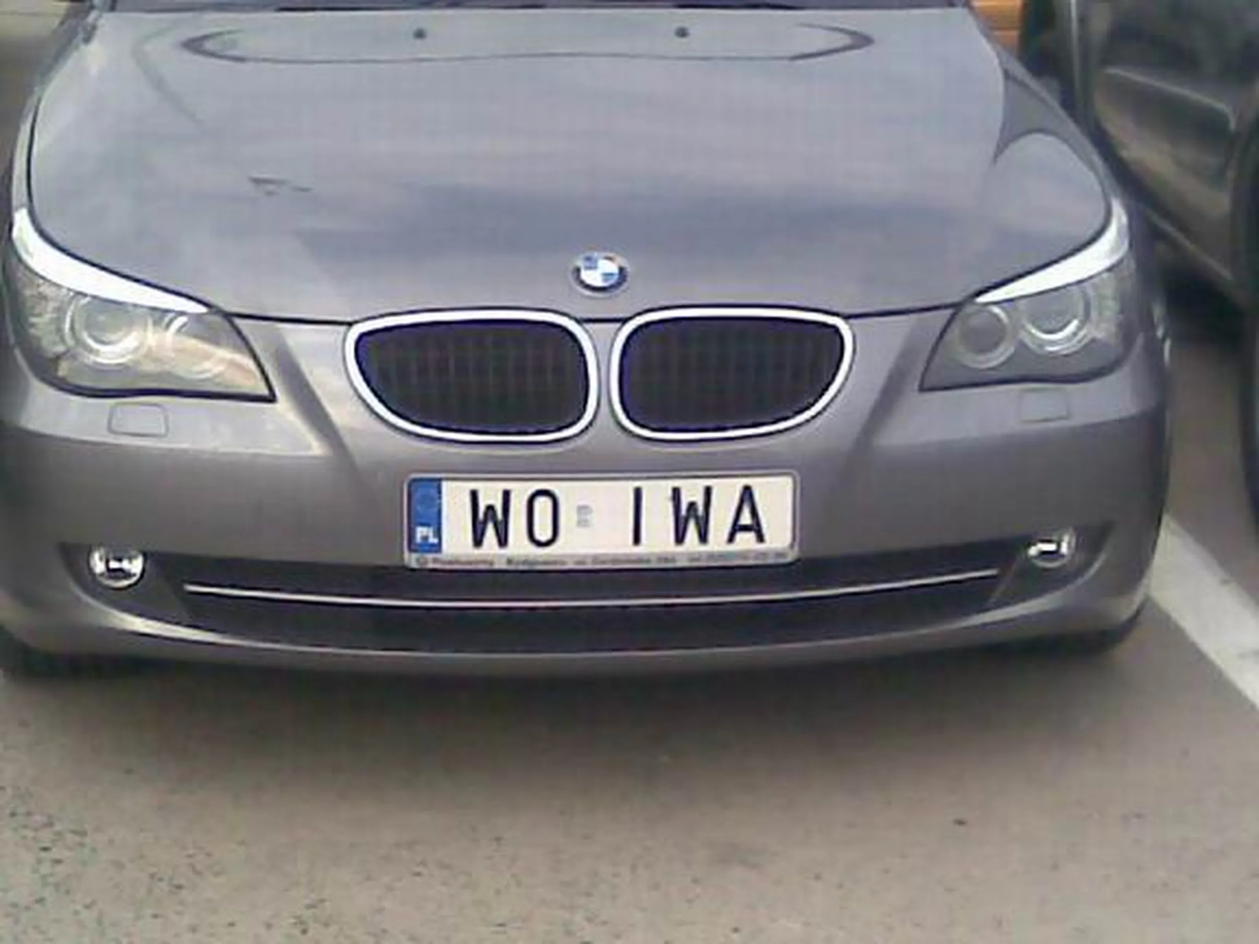 Fajny numer, blacha W0 IWA