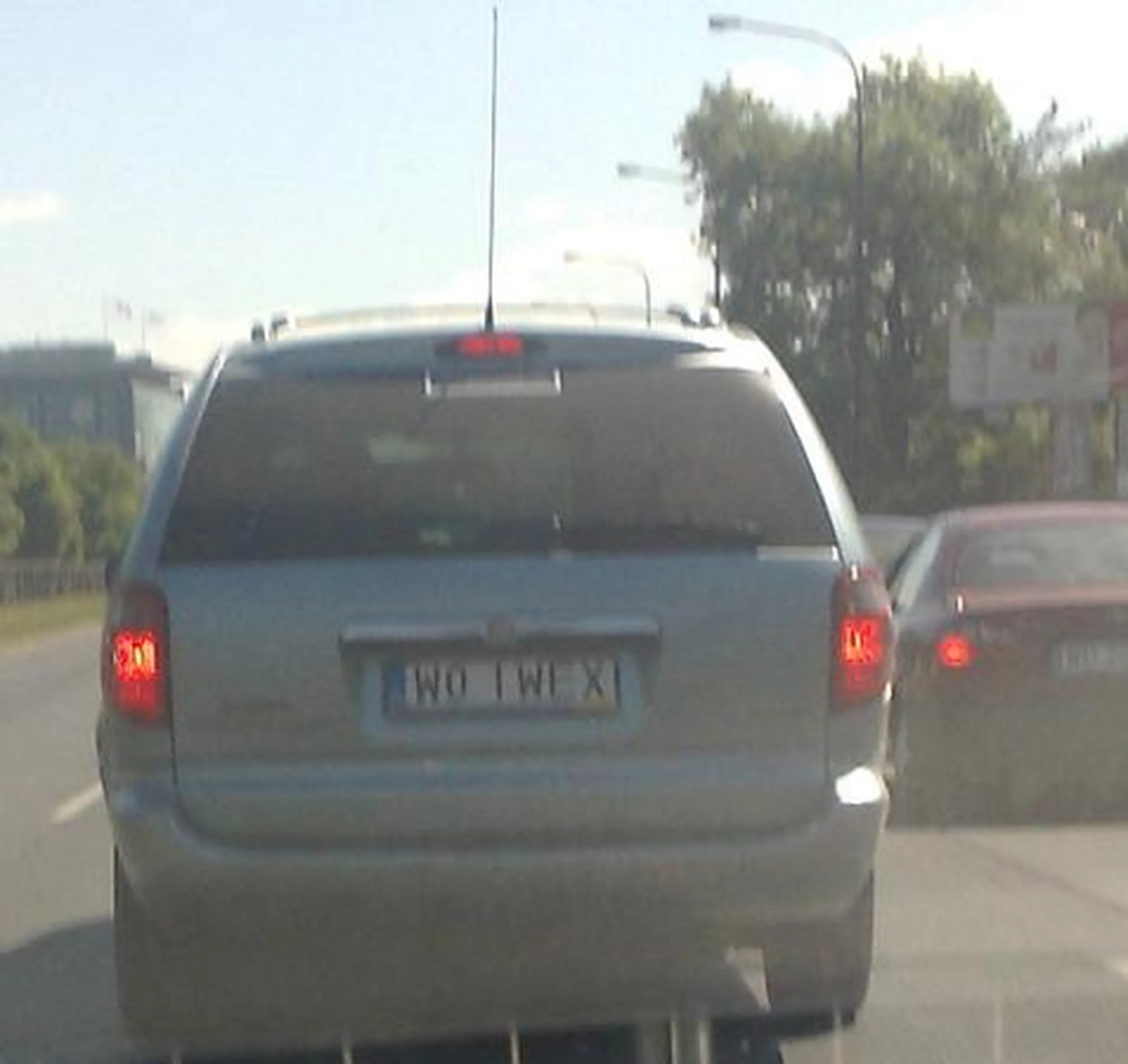 Fajny numer, blacha W0 IWEX