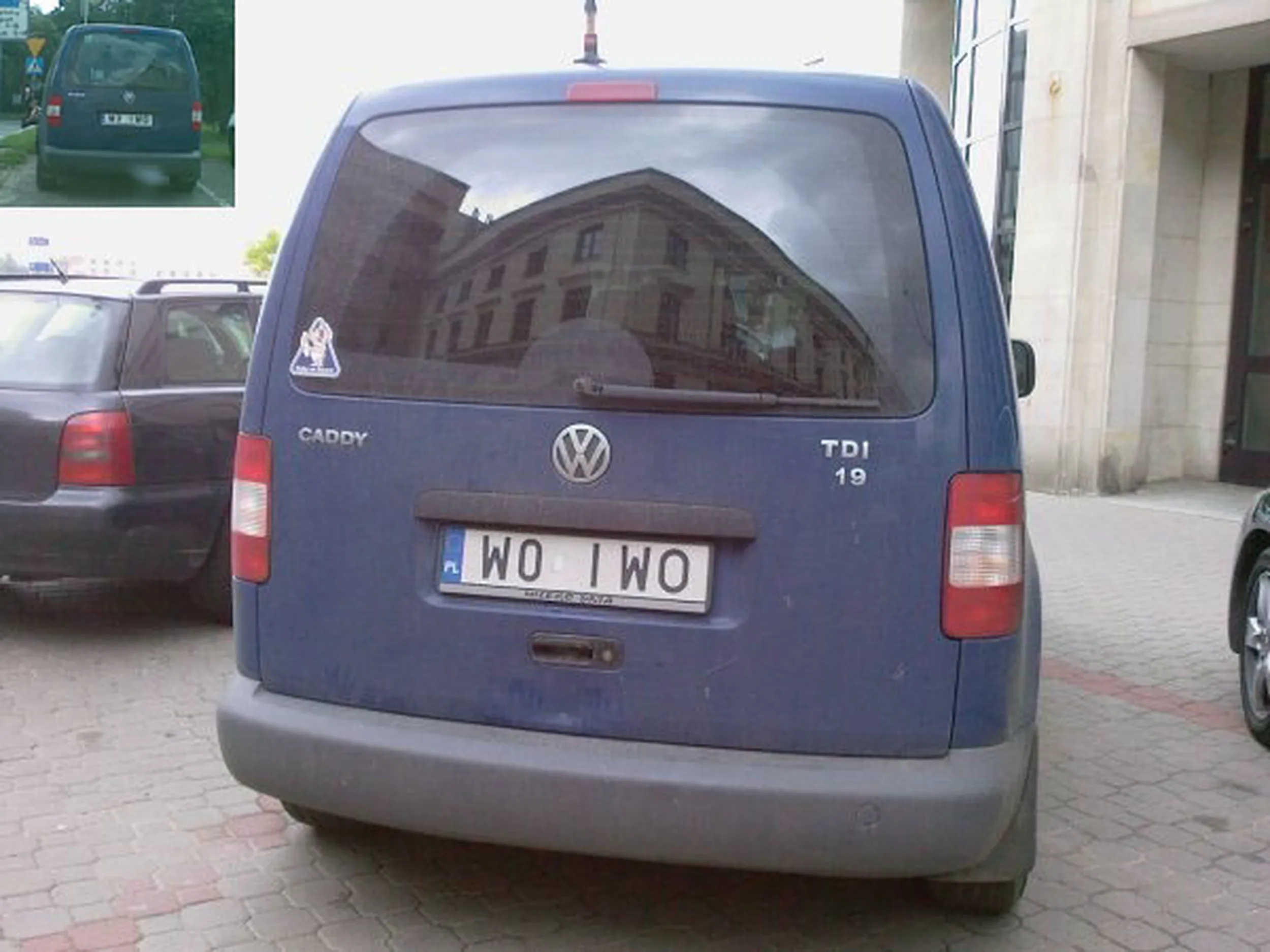 Fajny numer, blacha W0 IWO