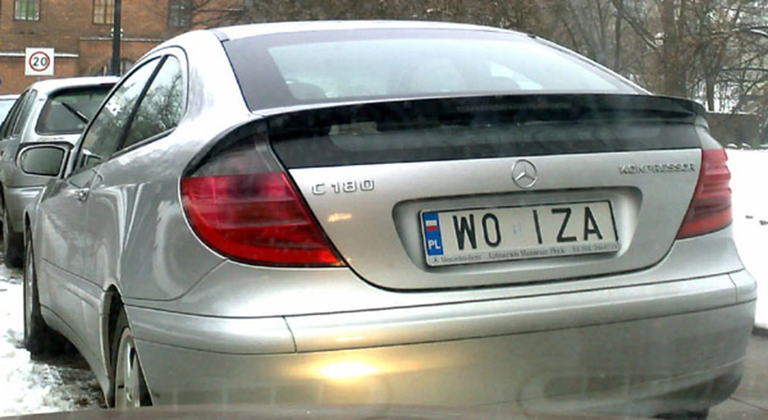 Fajny numer, blacha W0 IZA