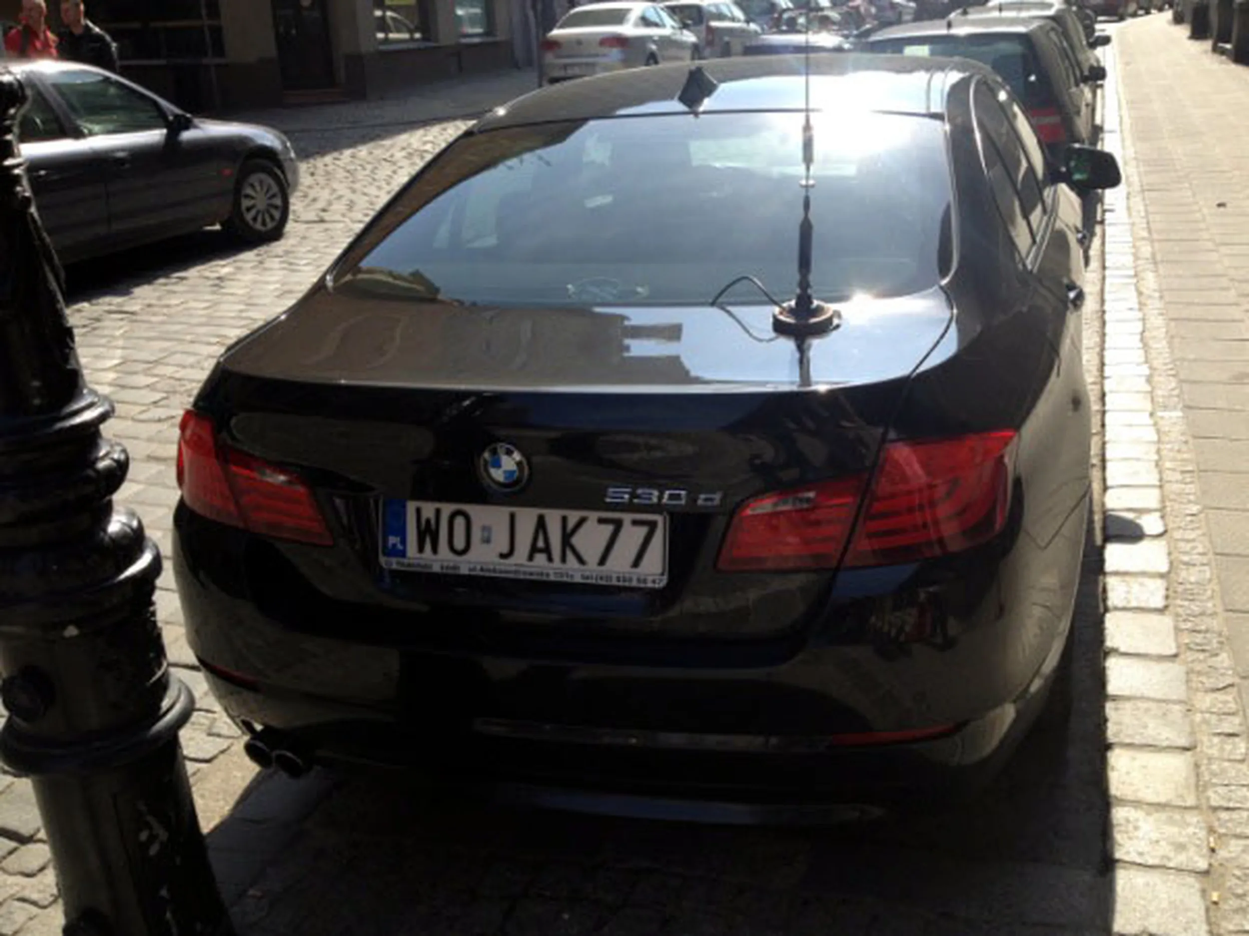 Fajny numer, blacha W0 JAK77