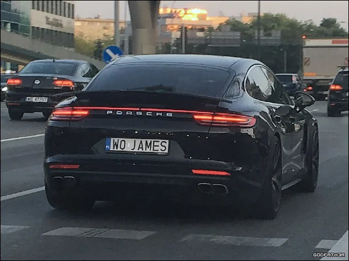 Fajny numer, blacha W0 JAMES