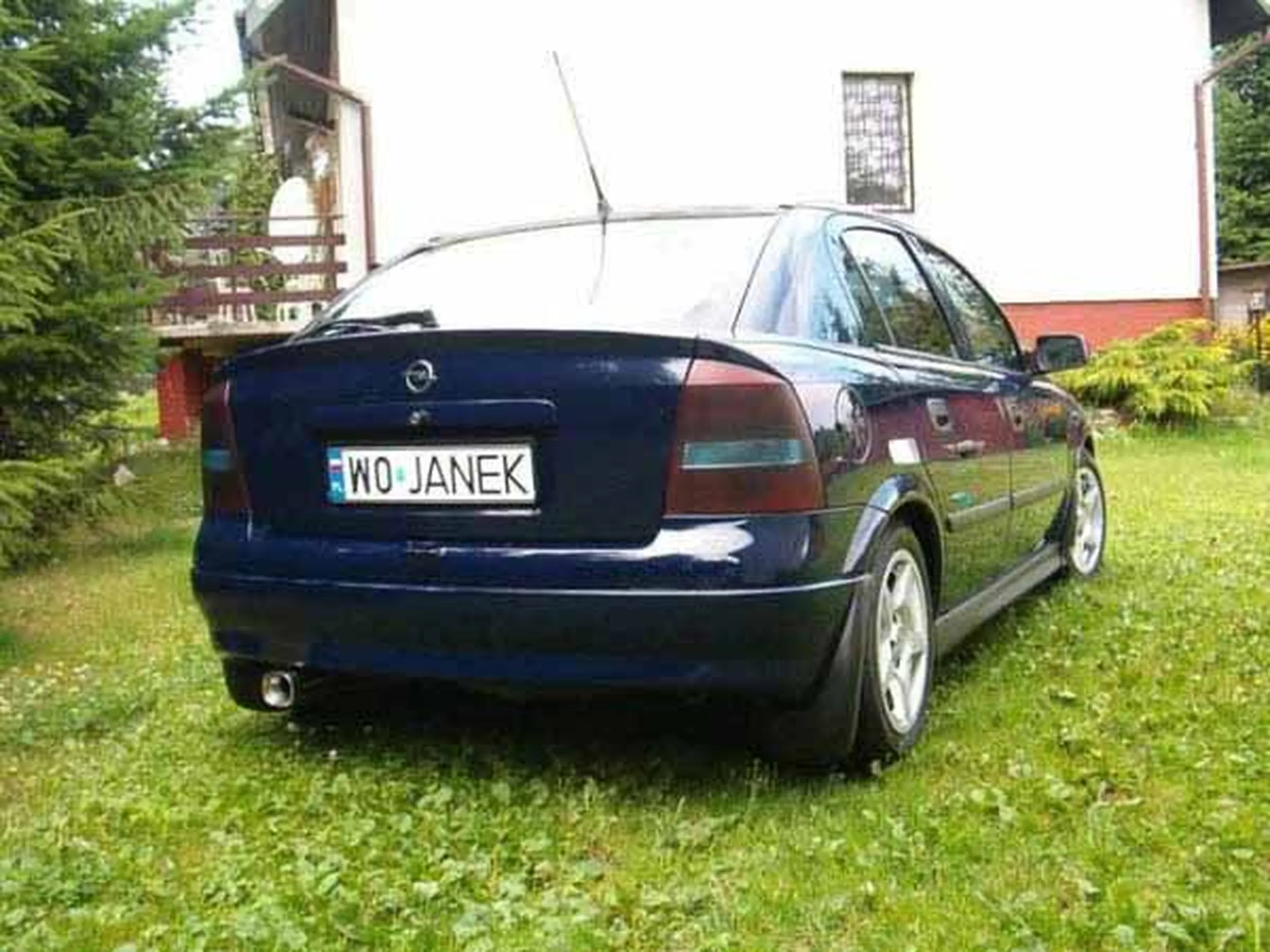 Fajny numer, blacha W0 JANEK