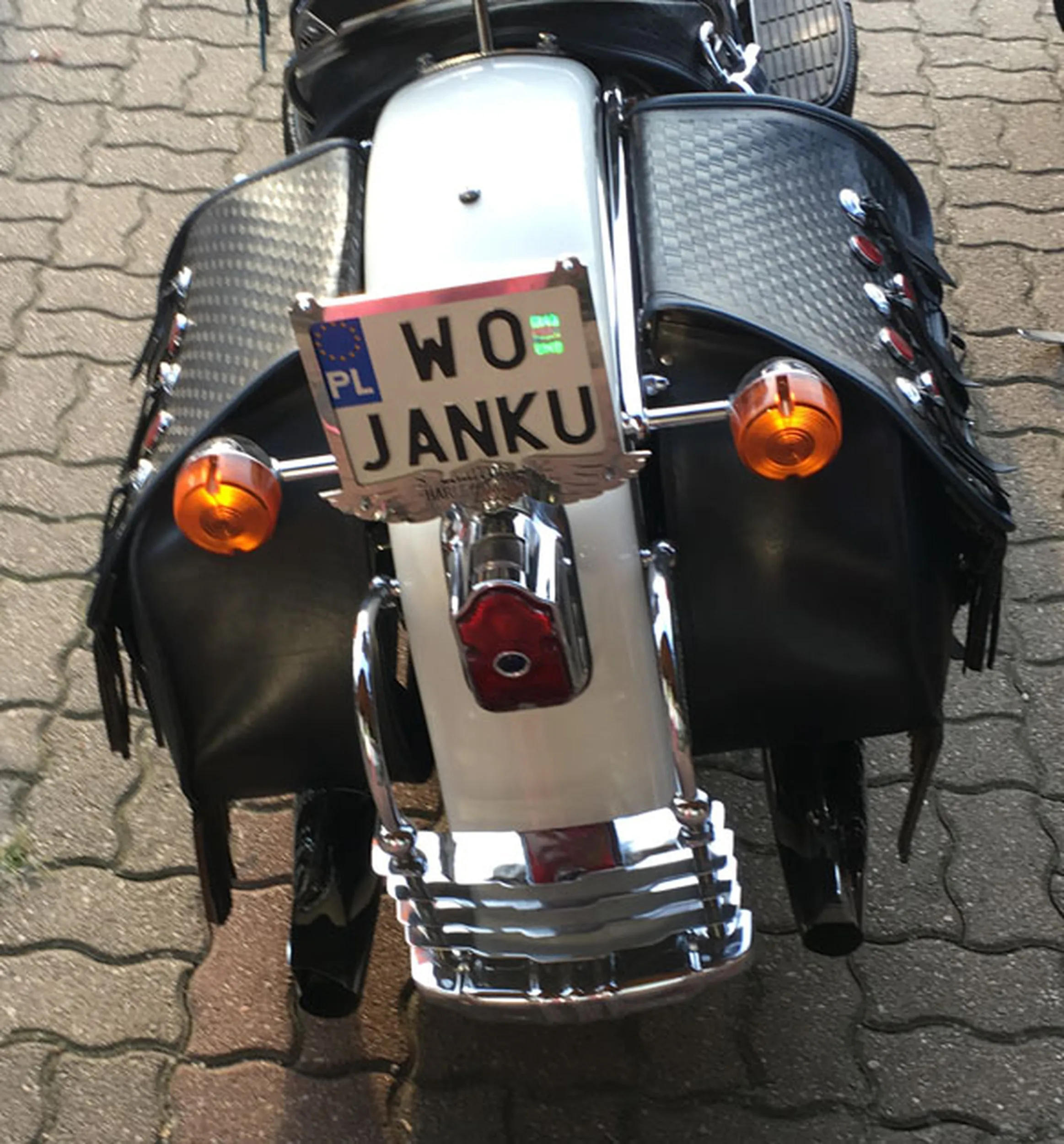 Fajny numer, blacha W0 JANKU