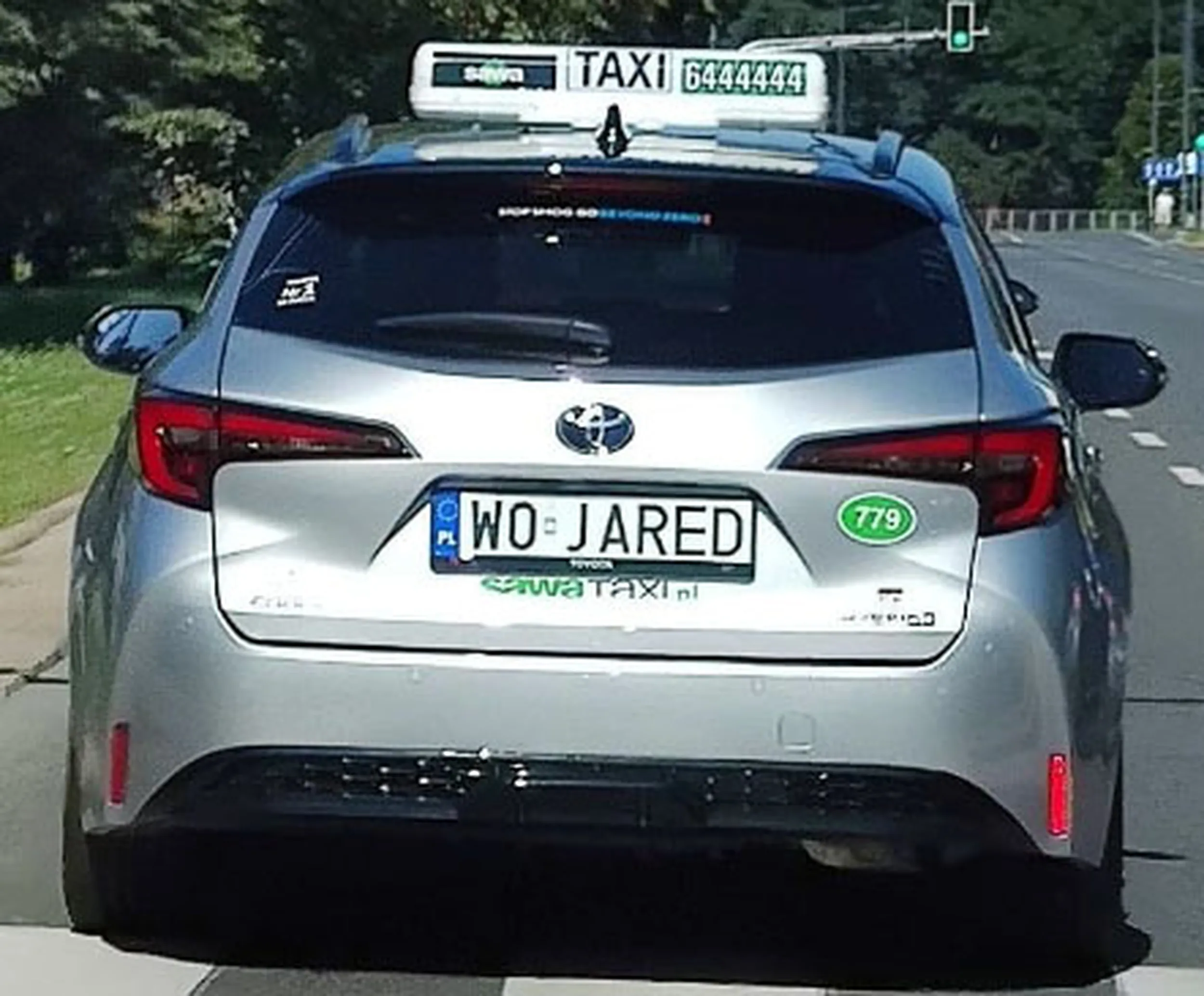 Fajny numer, blacha W0 JARED