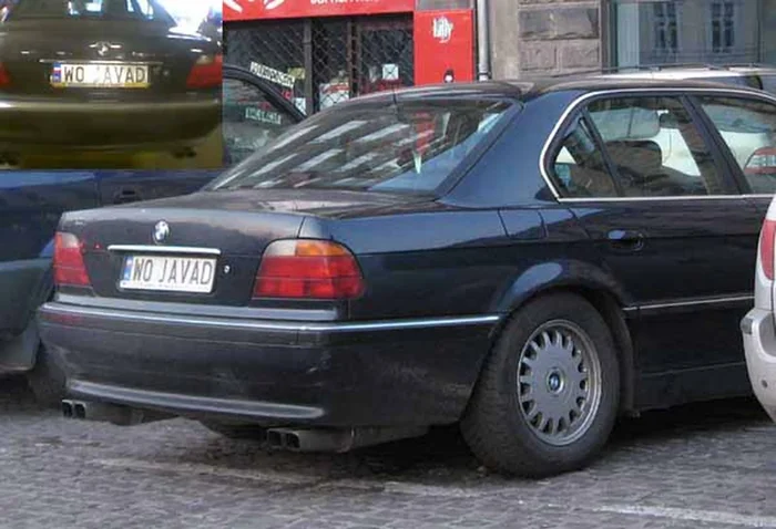 Fajny numer, blacha W0 JAVAD