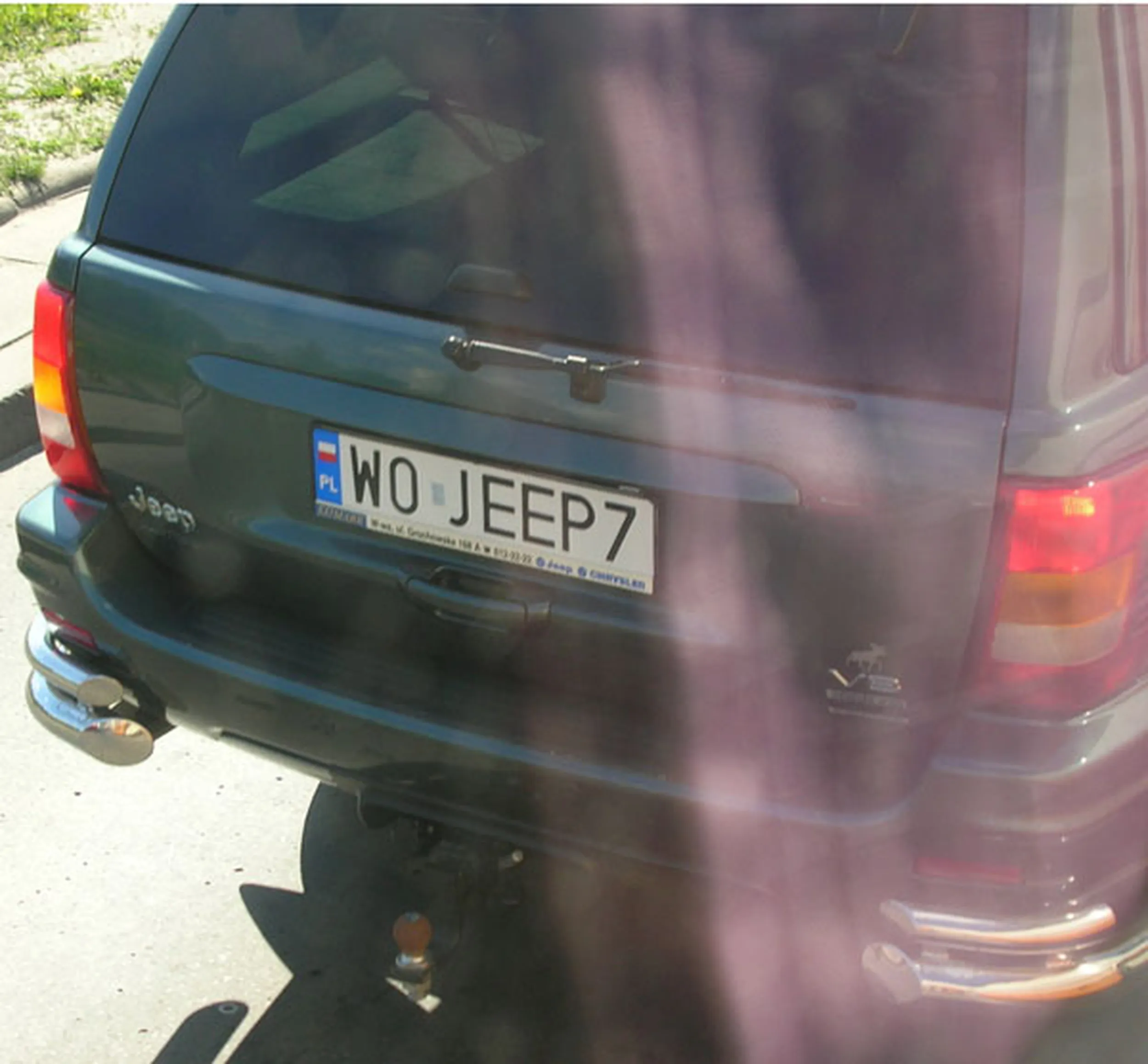Fajny numer, blacha W0 JEEP7