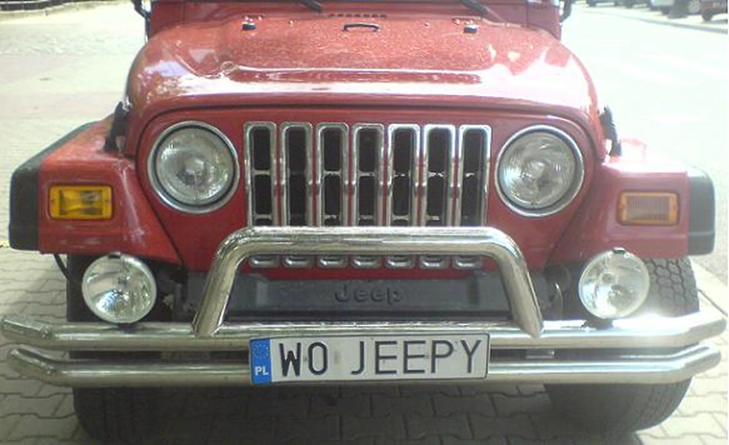 Fajny numer, blacha W0 JEEPY