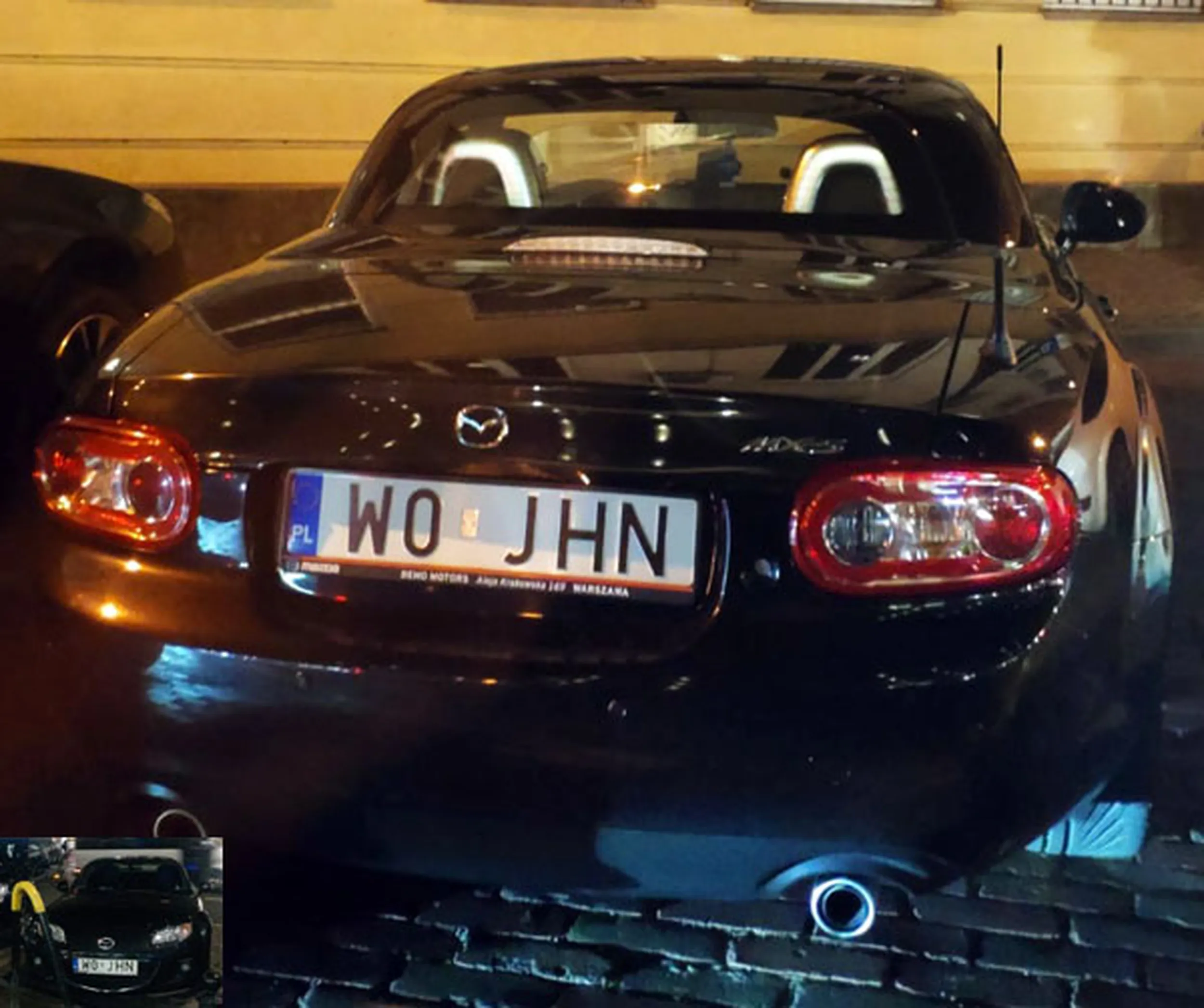 Fajny numer, blacha W0 JHN