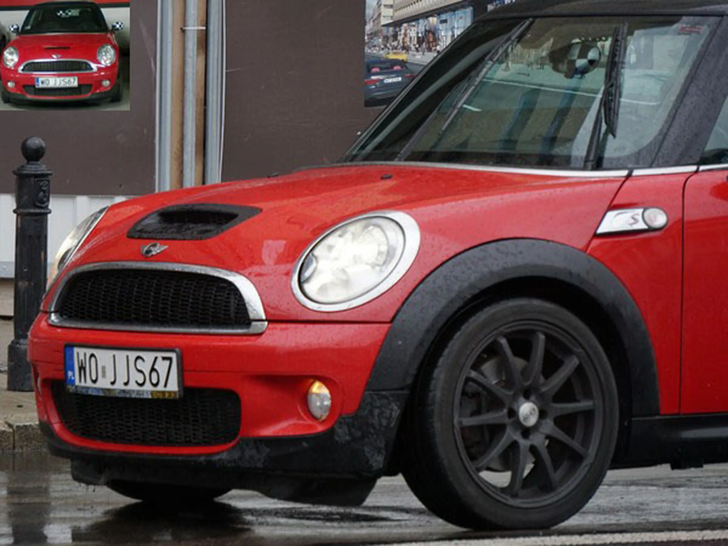 Fajny numer, blacha W0 JJS67