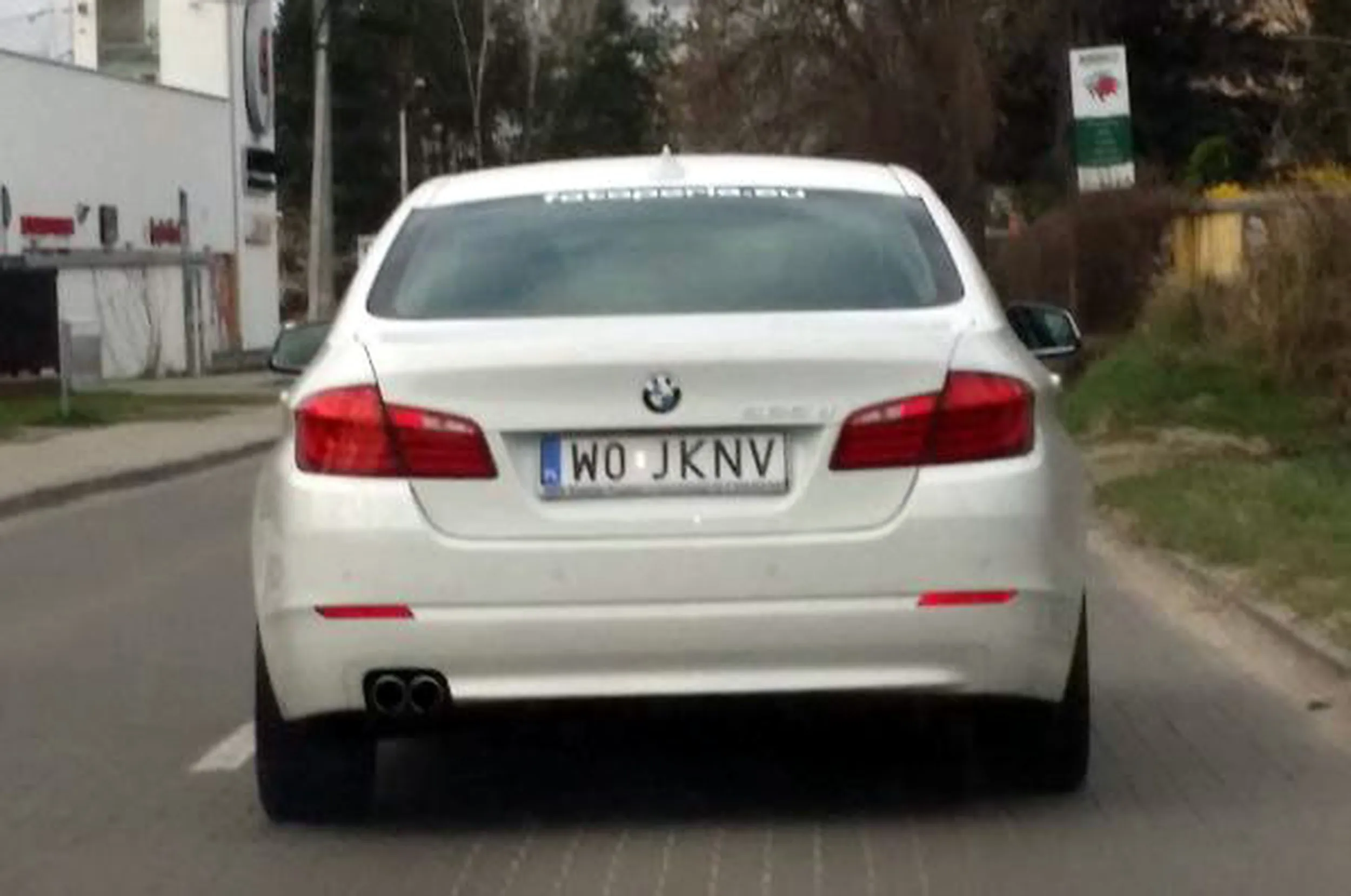 Fajny numer, blacha W0 JKNV