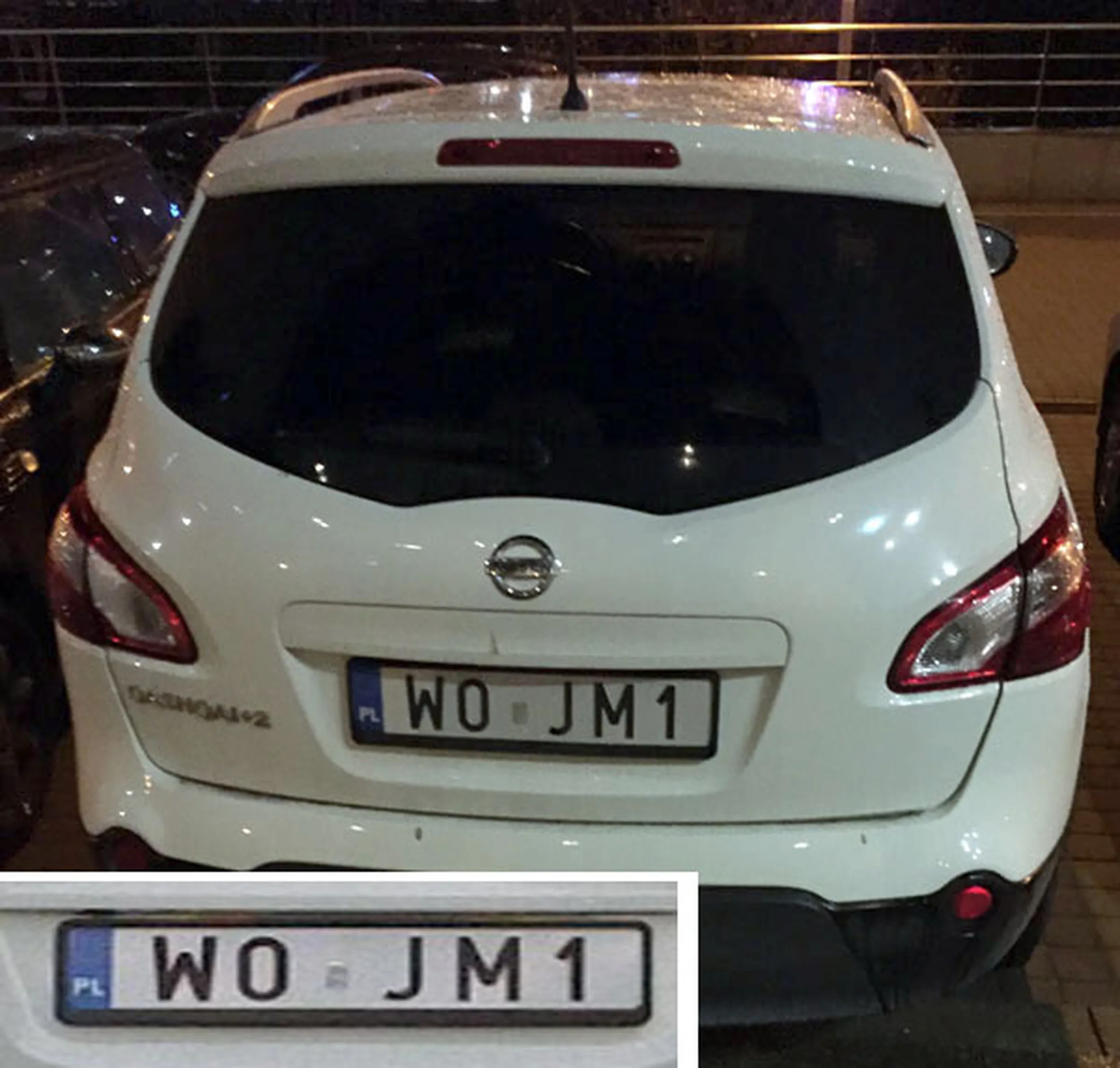 Fajny numer, blacha W0 JM1