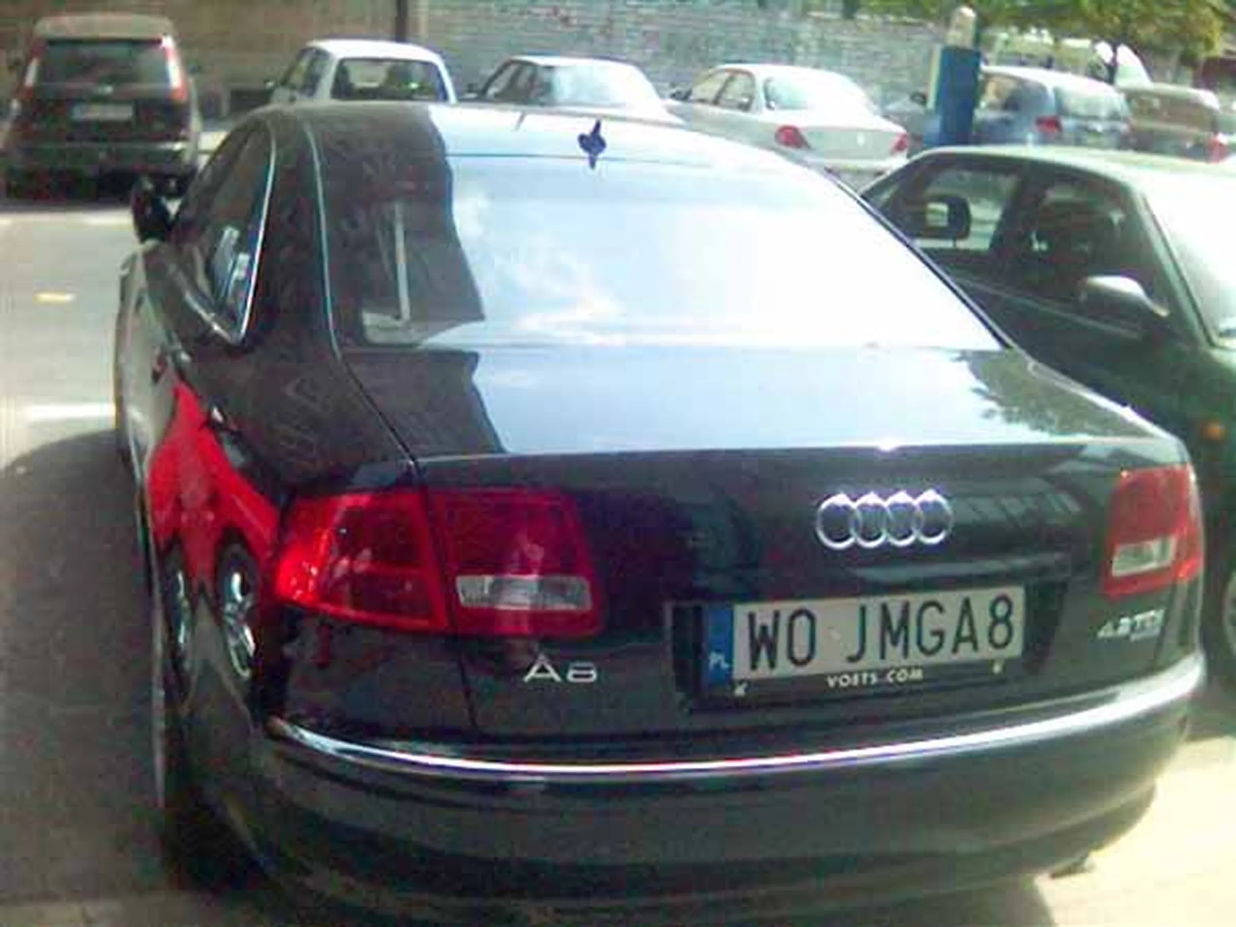 Fajny numer, blacha W0 JMGA8