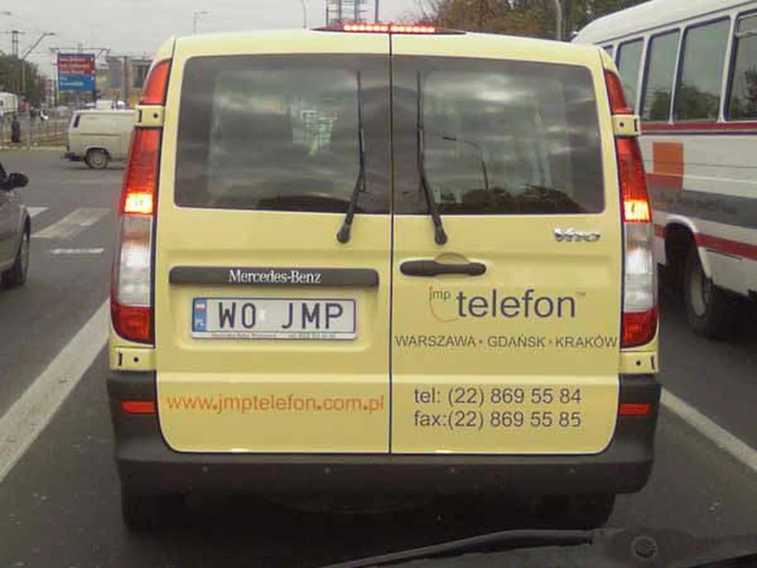 Fajny numer, blacha W0 JMP