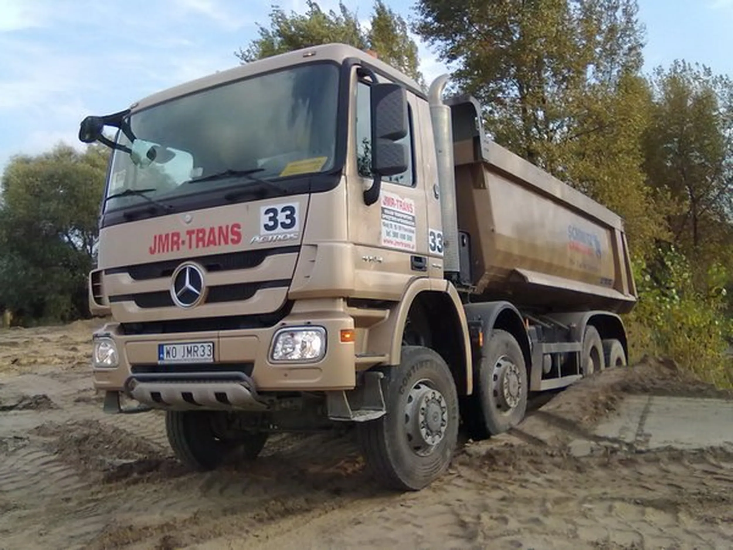 Fajny numer, blacha W0 JMR33