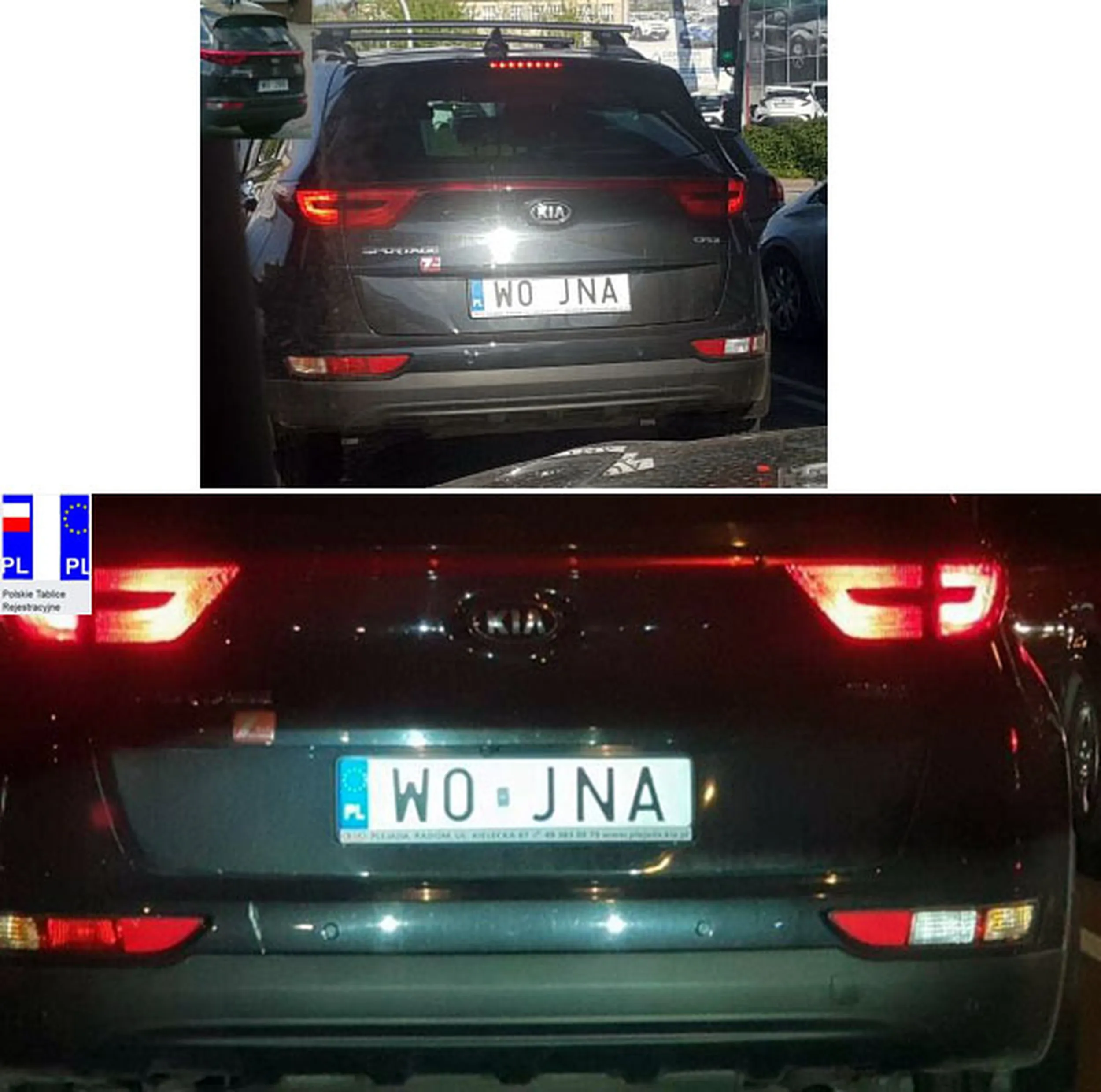 Fajny numer, blacha W0 JNA