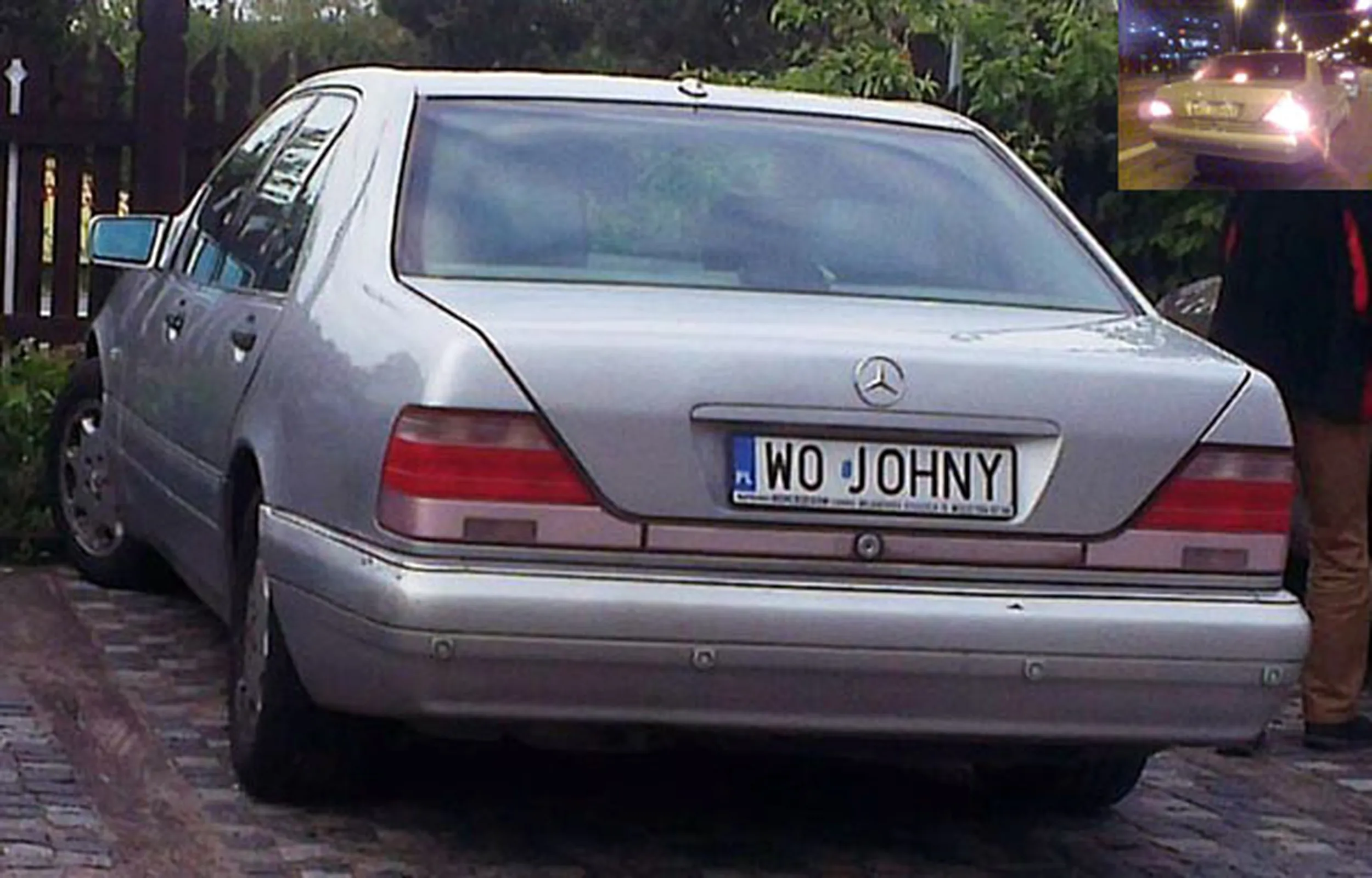 Fajny numer, blacha W0 JOHNY