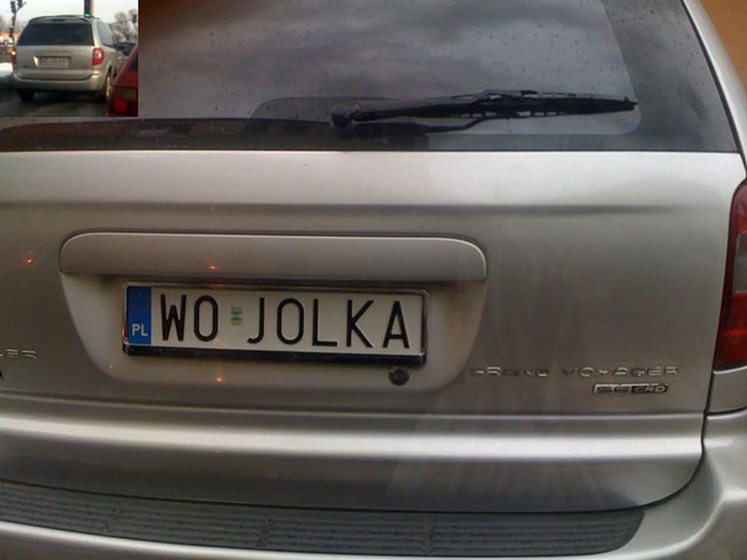 Fajny numer, blacha W0 JOLKA