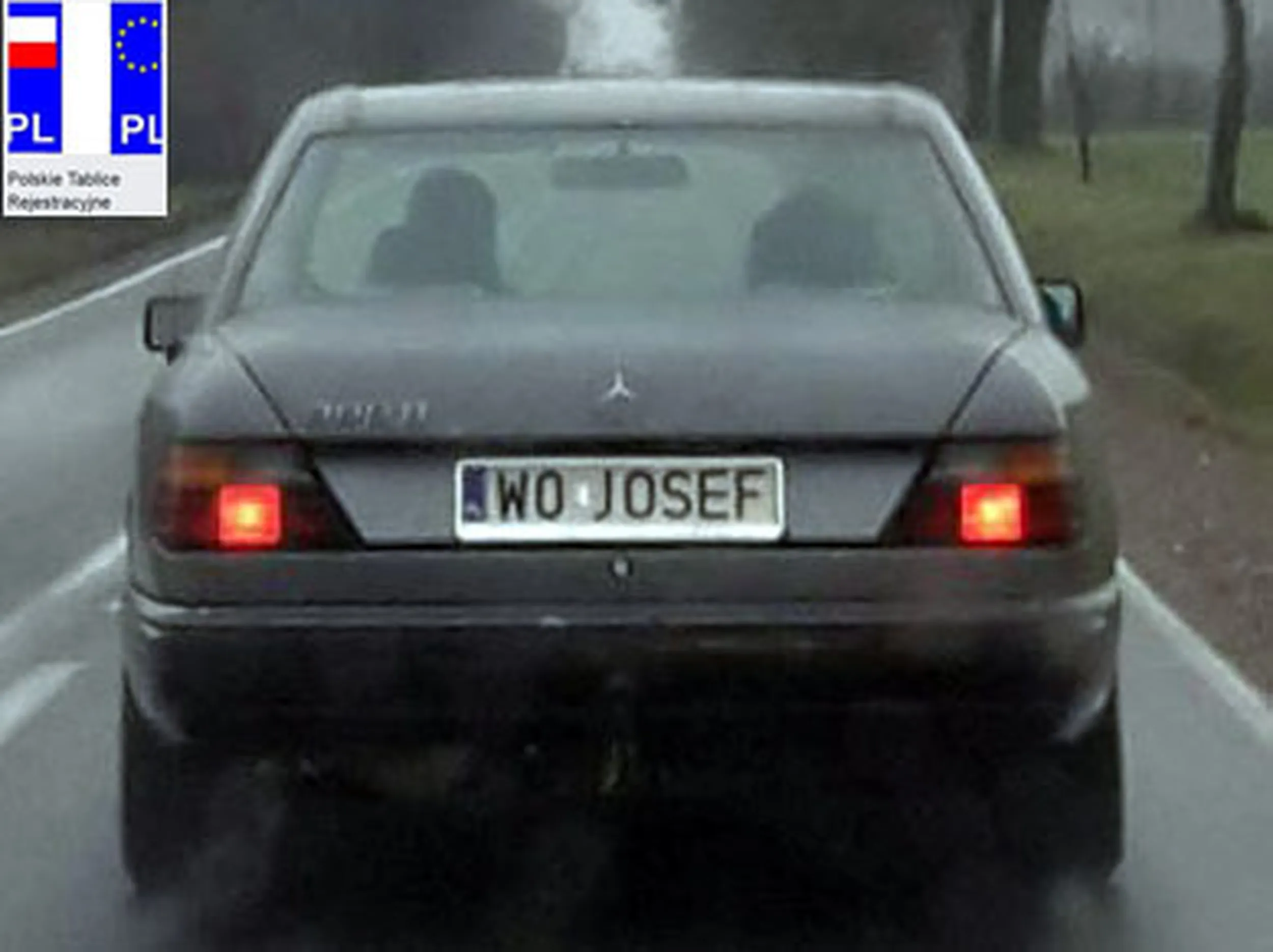 Fajny numer, blacha W0 JOSEF