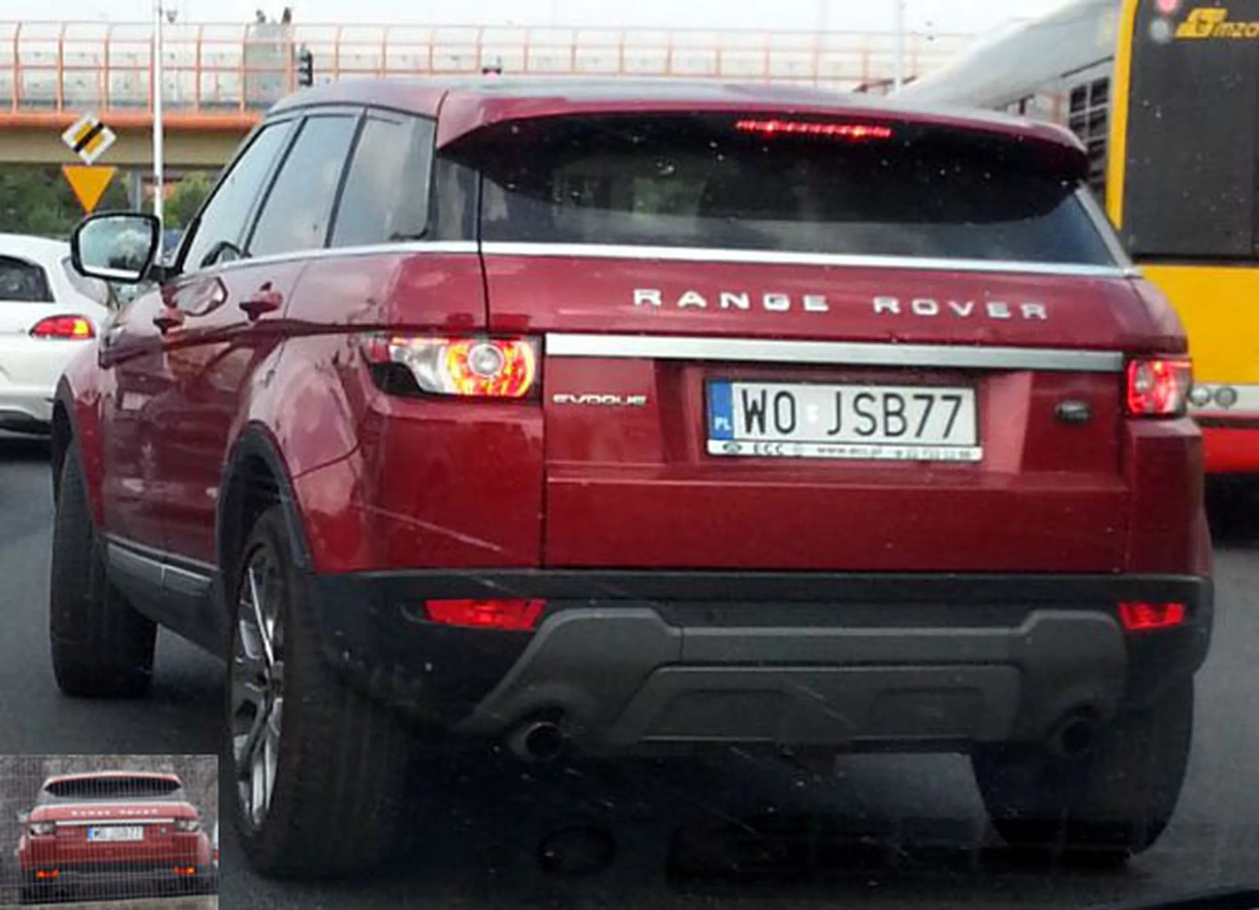 Fajny numer, blacha W0 JSB77