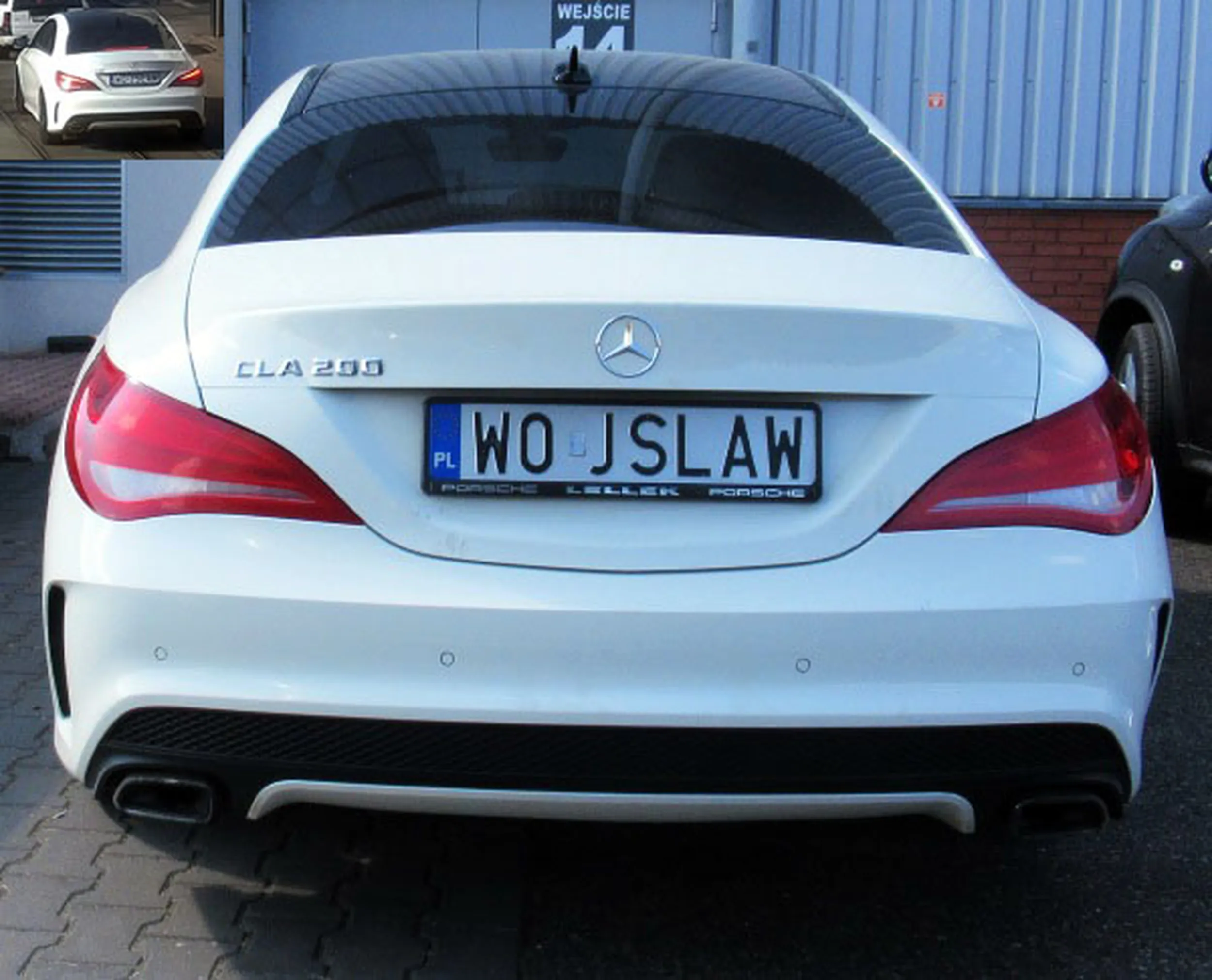 Fajny numer, blacha W0 JSLAW