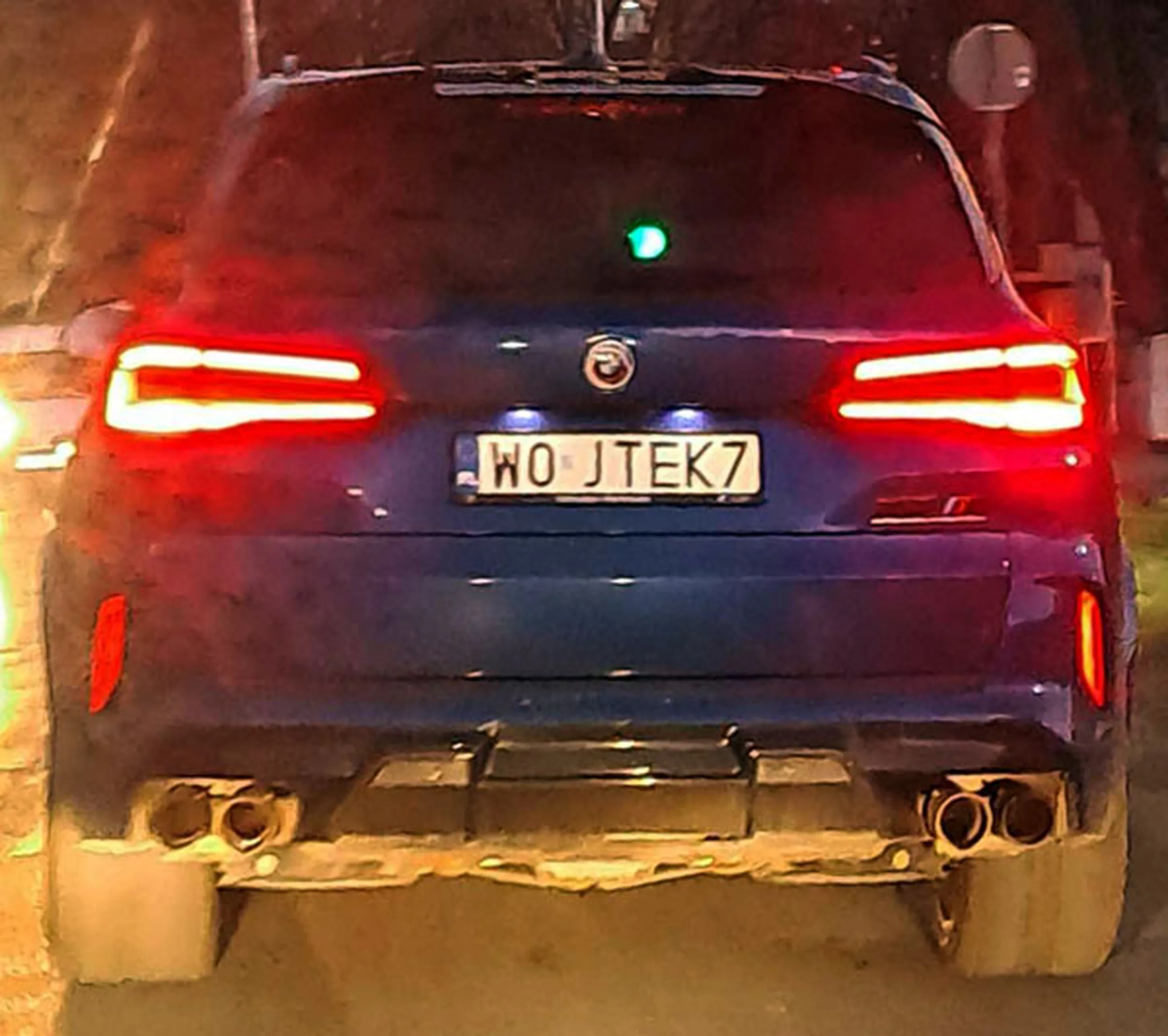 Fajny numer, blacha W0 JTEK7