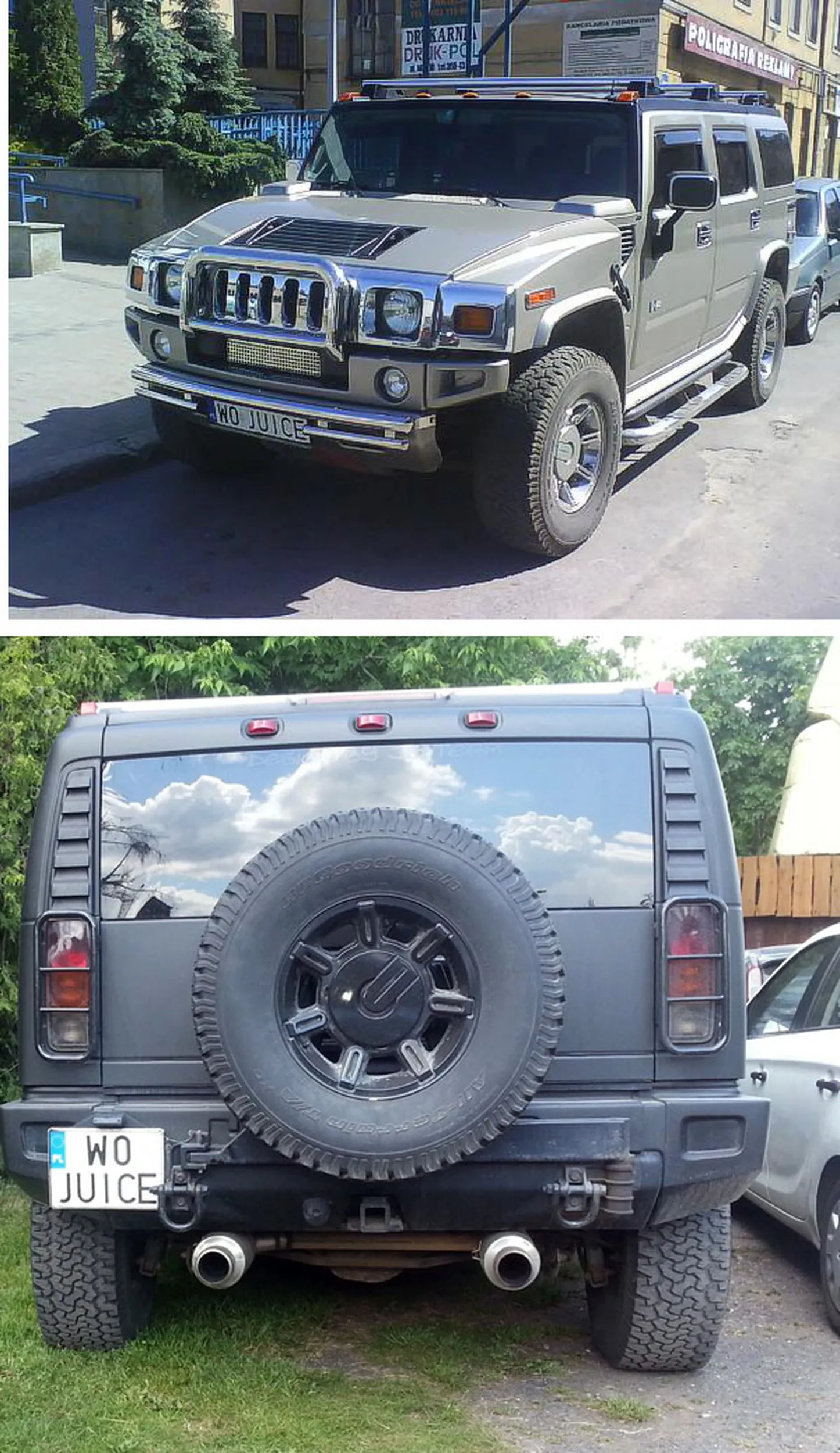 Fajny numer, blacha W0 JUICE