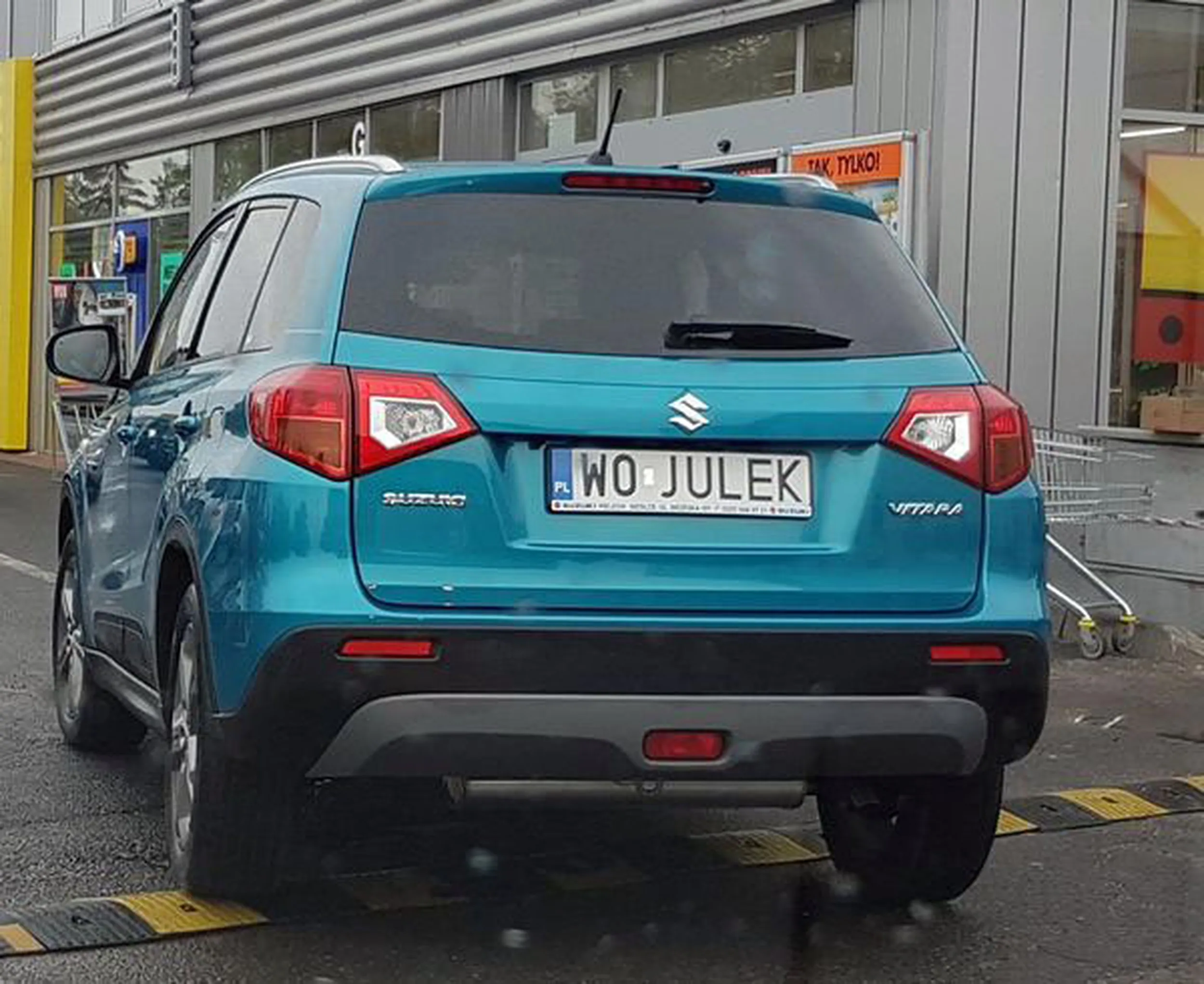 Fajny numer, blacha W0 JULEK