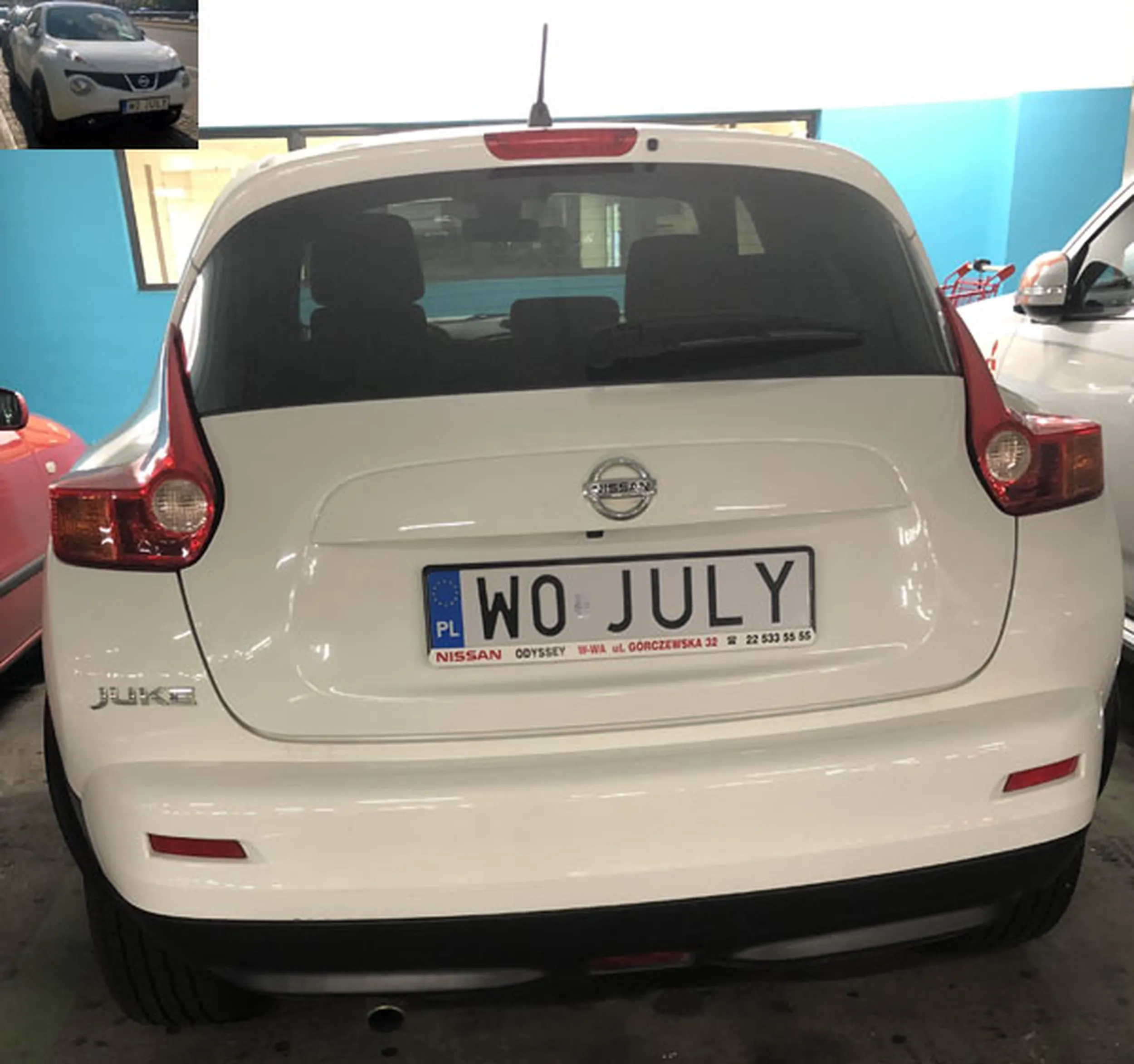 Fajny numer, blacha W0 JULY