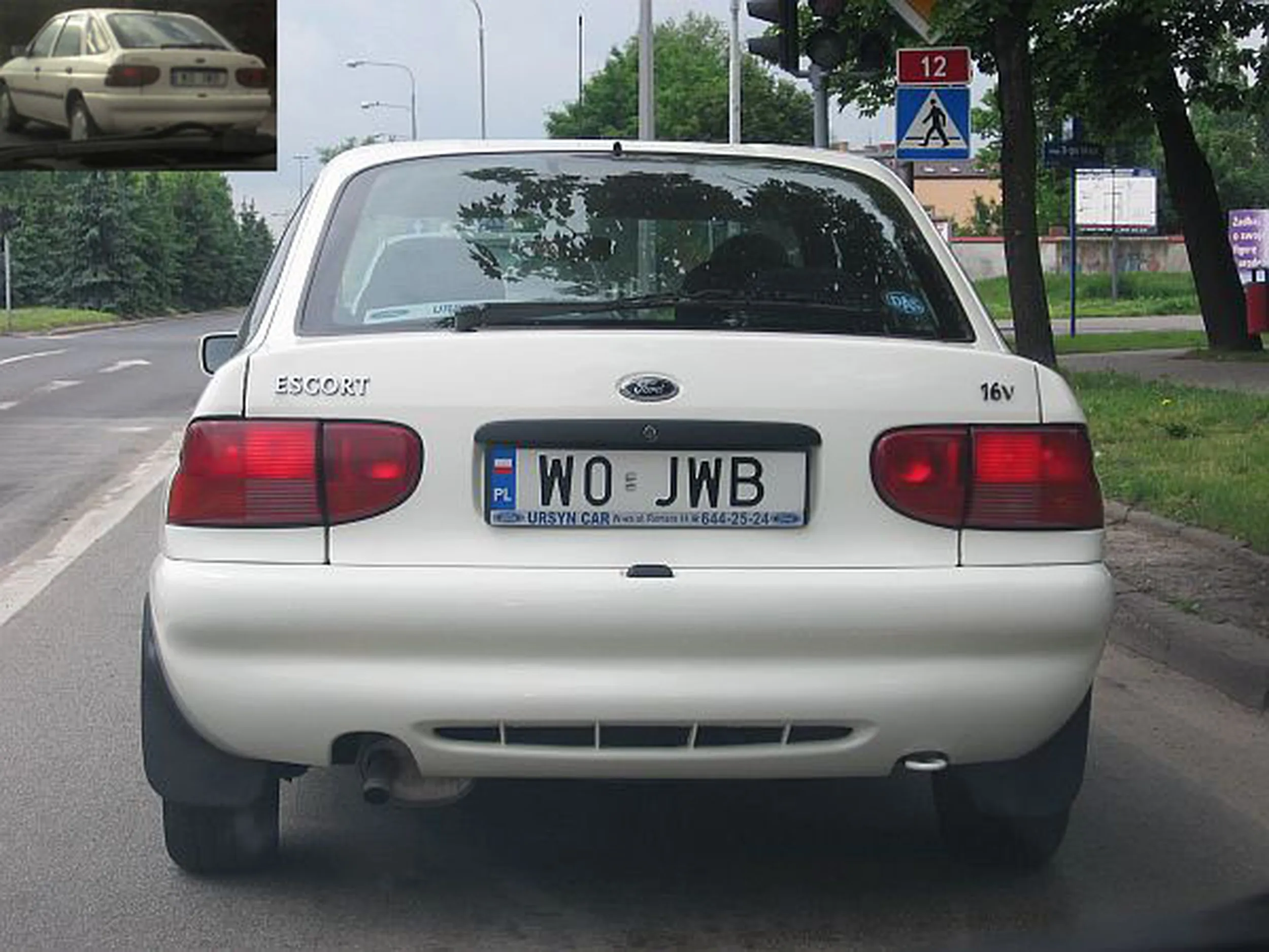 Fajny numer, blacha W0 JWB