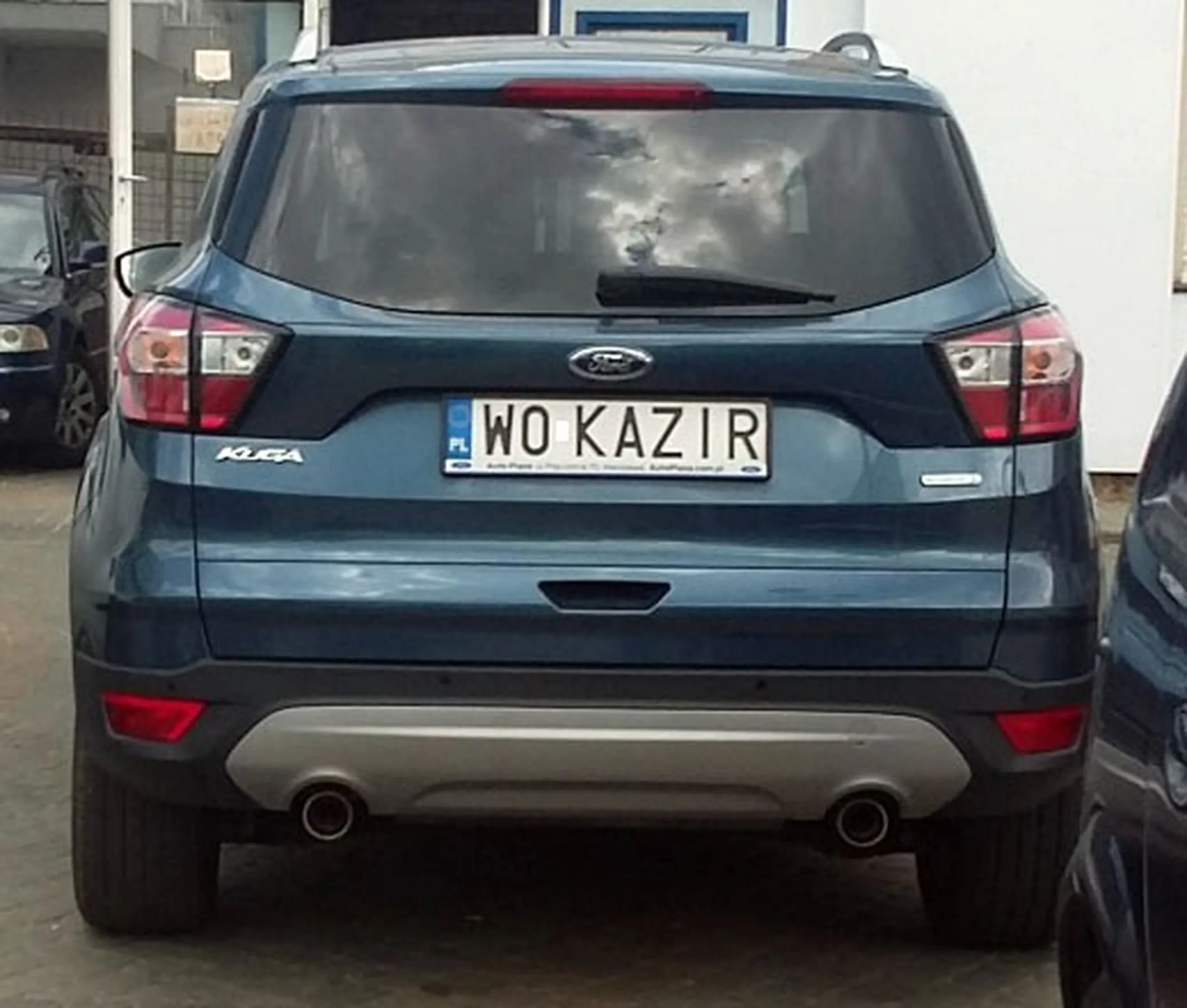 Fajny numer, blacha W0 KAZIR