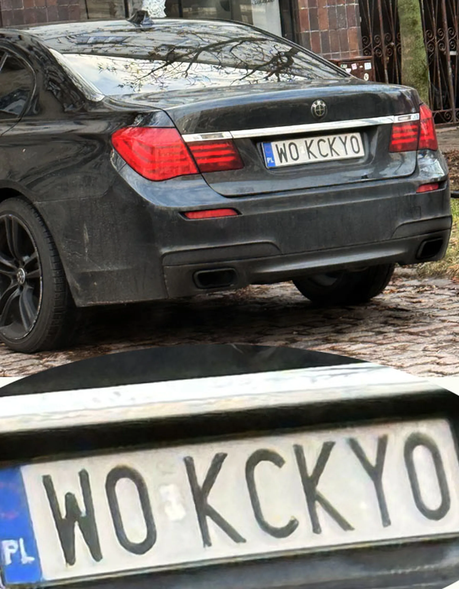 Fajny numer, blacha W0 KCKY0