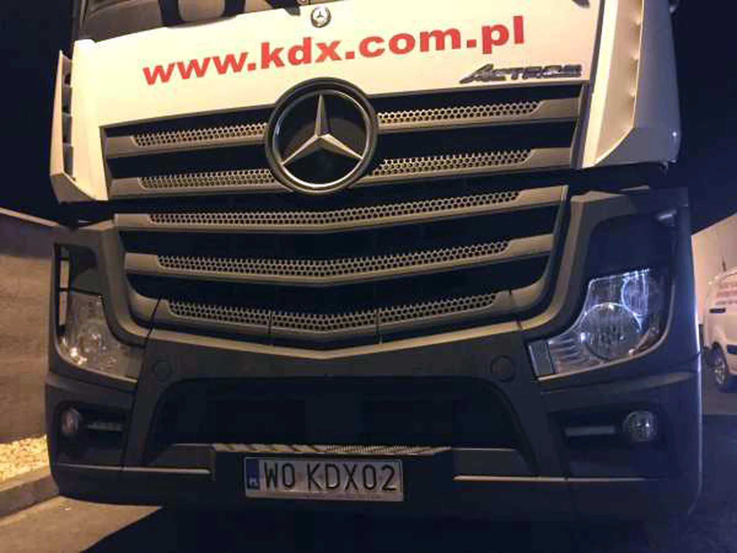 Fajny numer, blacha W0 KDX02