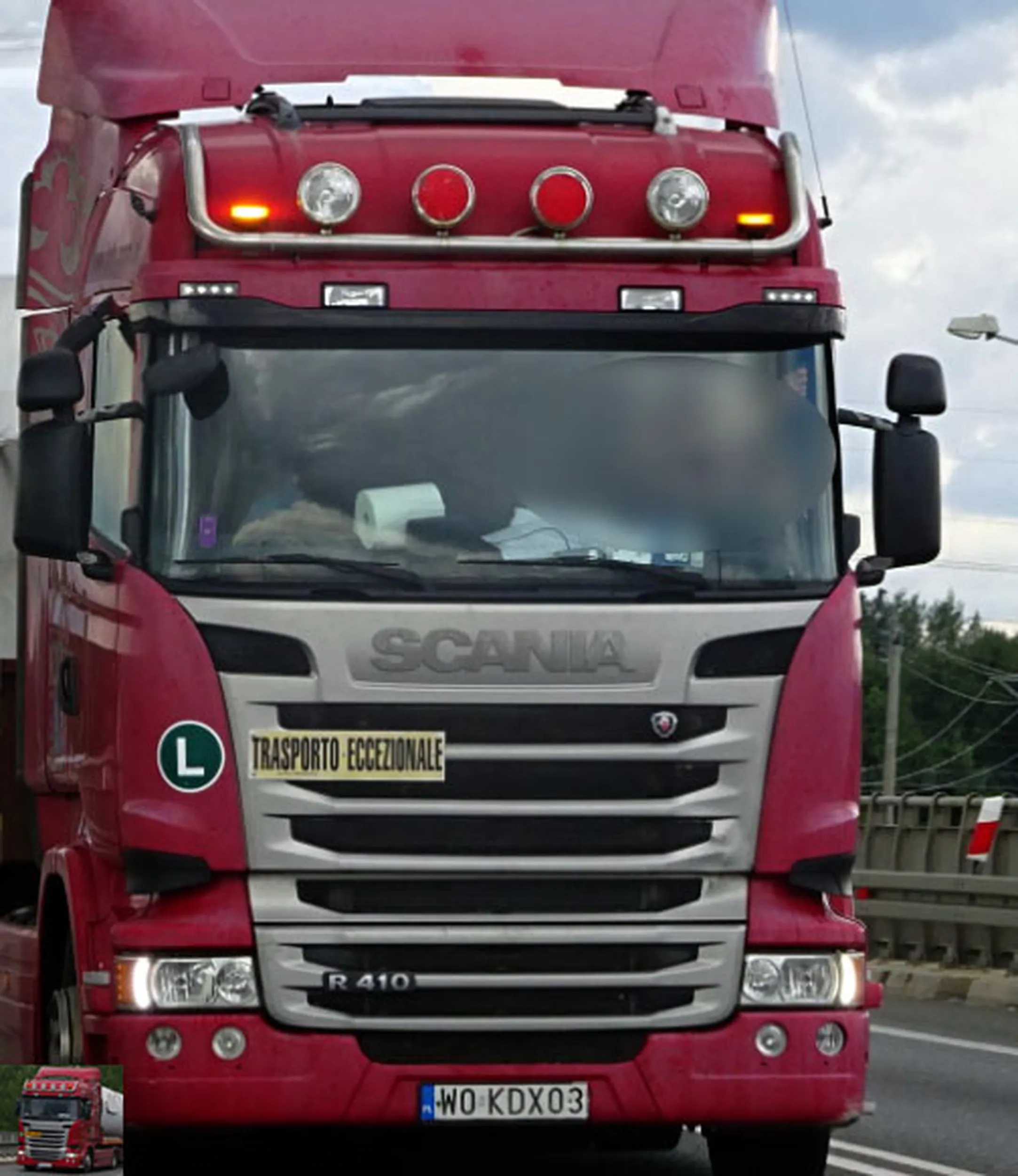 Fajny numer, blacha W0 KDX03