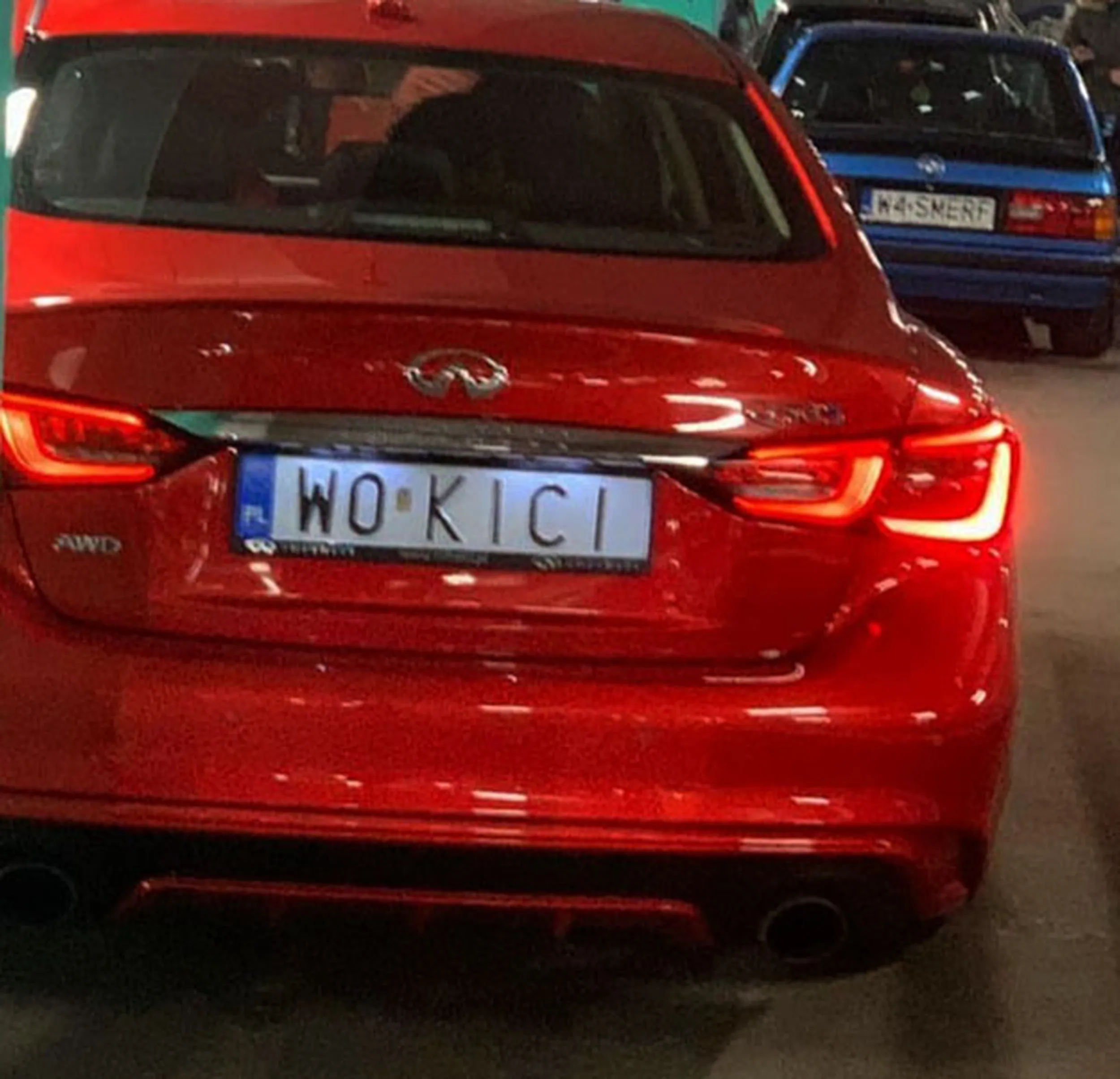 Fajny numer, blacha W0 KICI